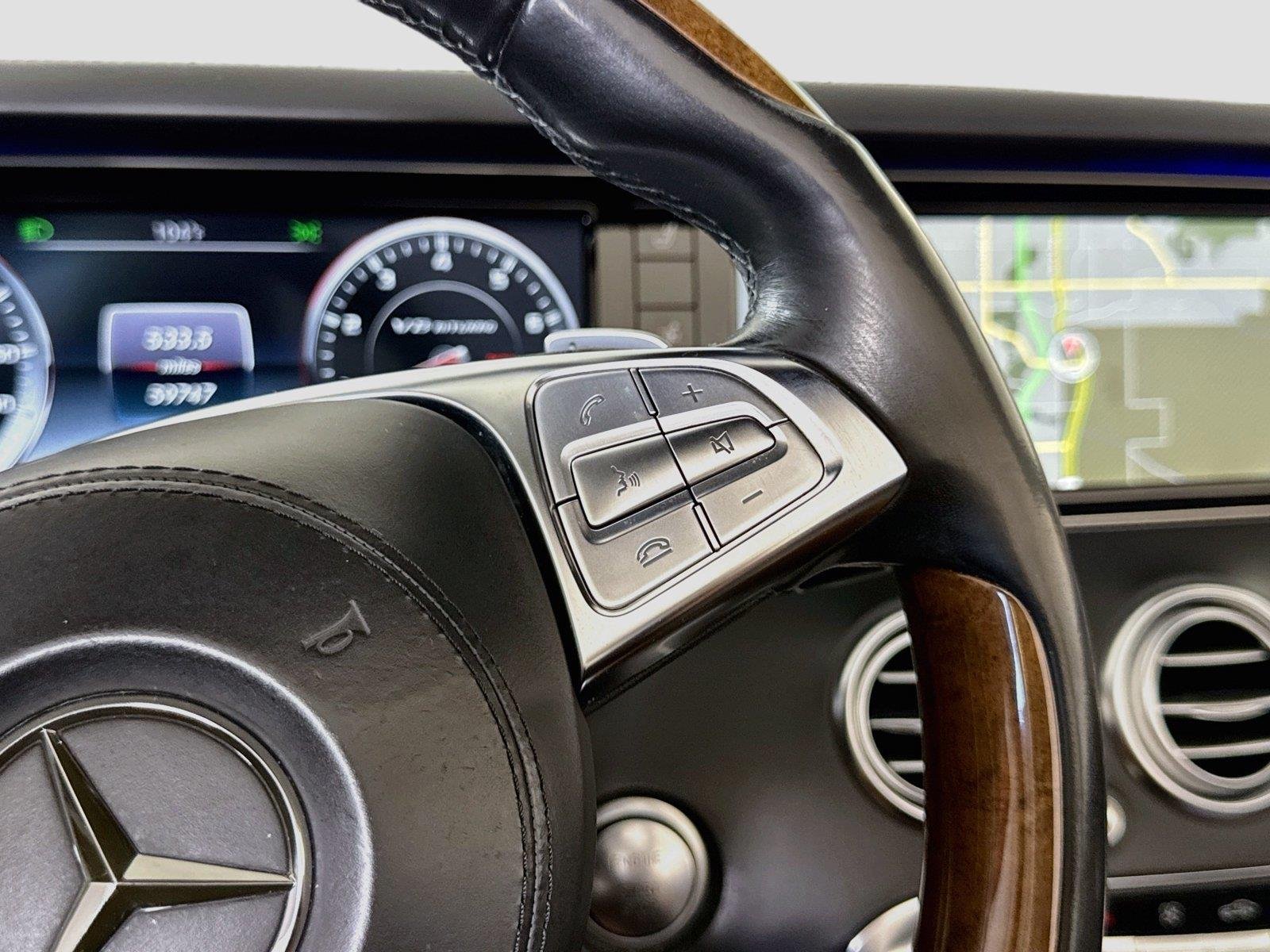 Used 2017 Obsidian Black Metallic Mercedes-Benz AMG® S 63 Conv | $187k MSRP | Designo Leather | Warmth & Comfort image 23