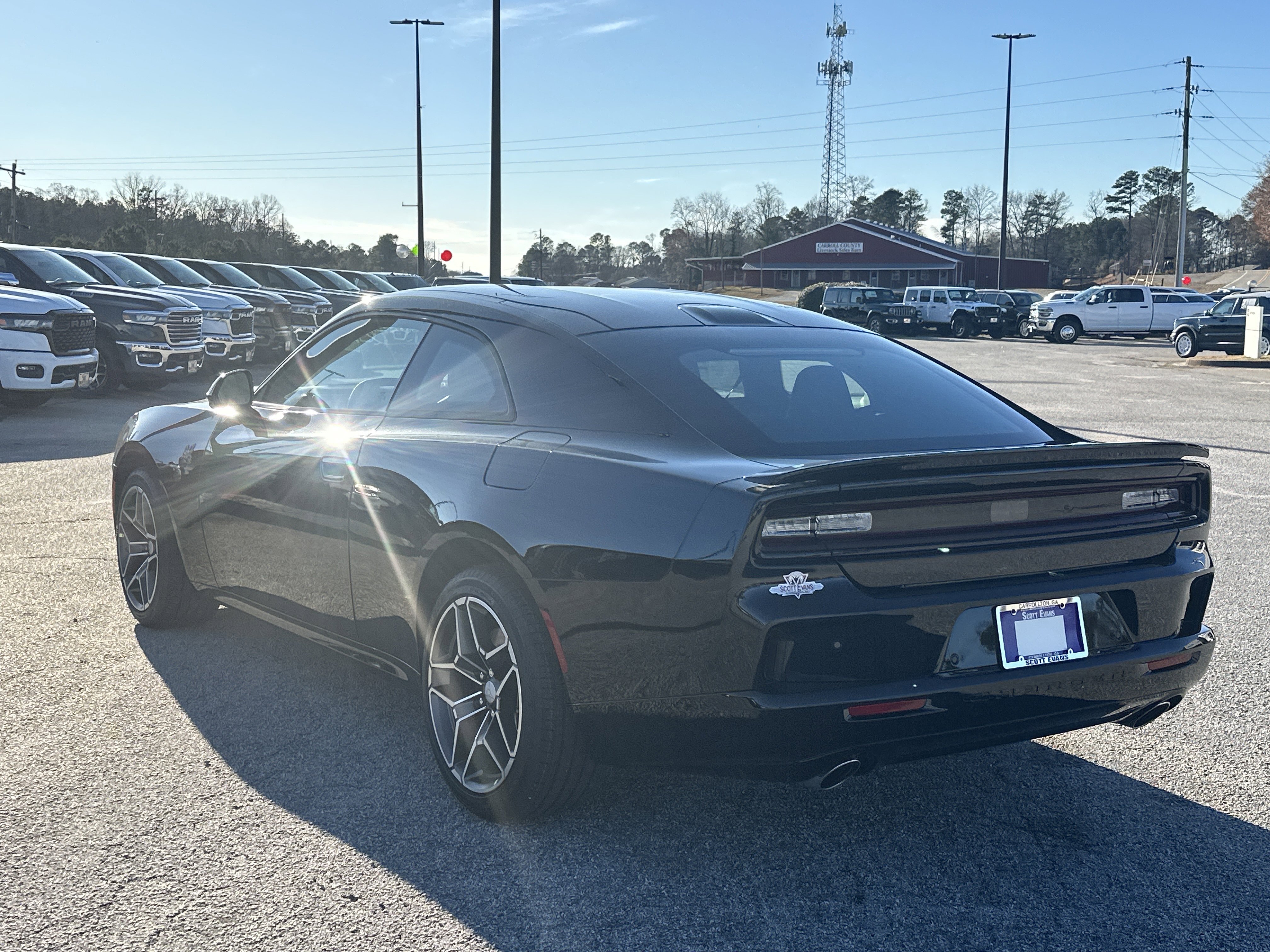 New 2026 Diamond Black Crystal Pearlcoat Dodge Scat Pack Plus image 6