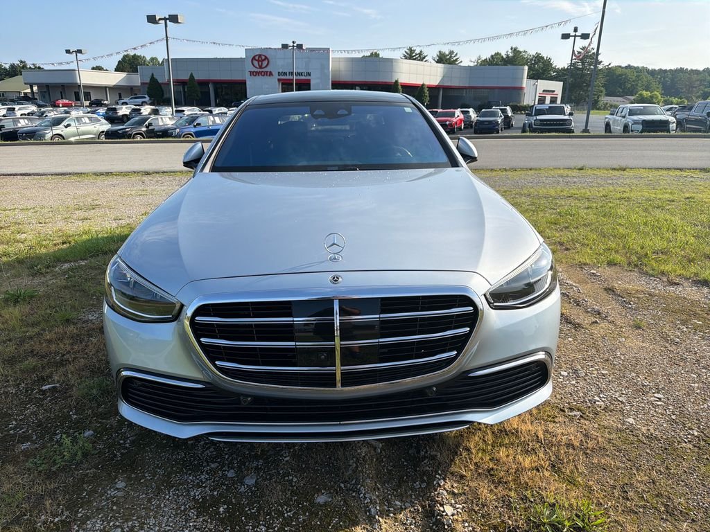 Used 2021 Silver Mercedes-Benz S 580 image 8