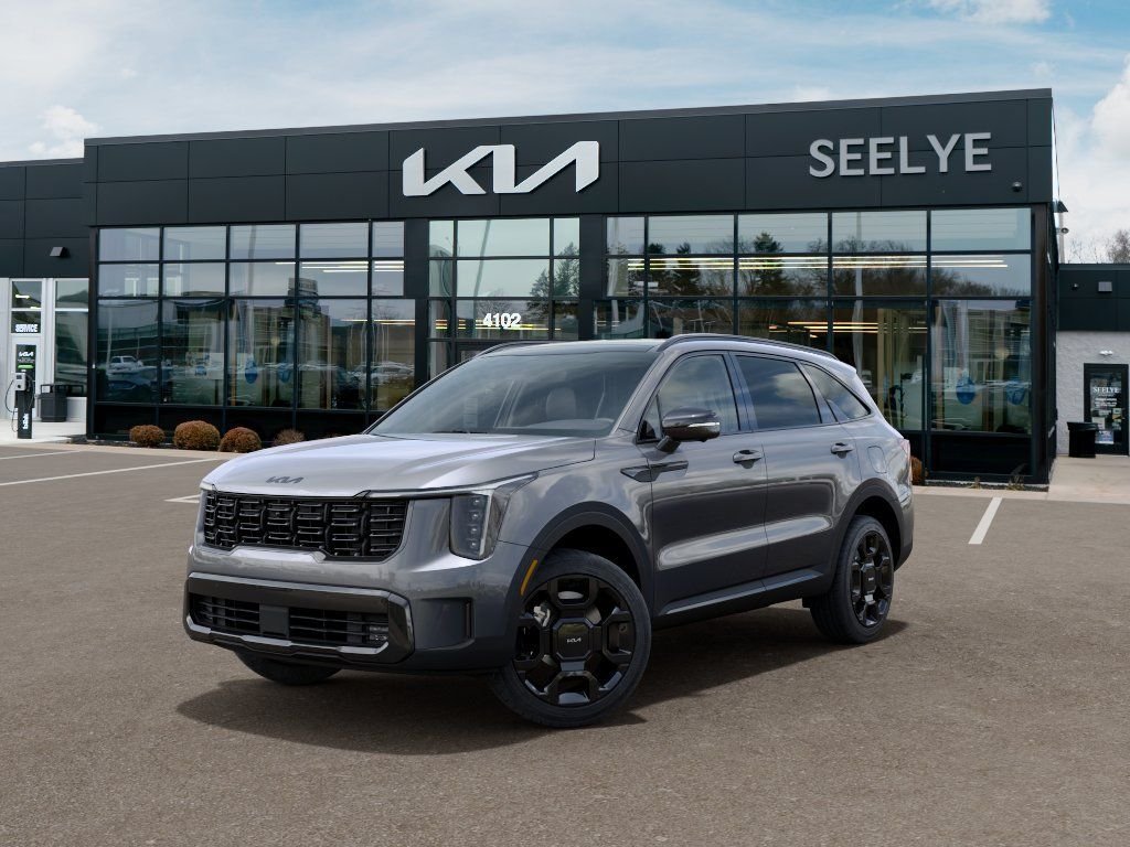 New 2026 Steel Gray Kia X-Line SX Prestige AWD image 1