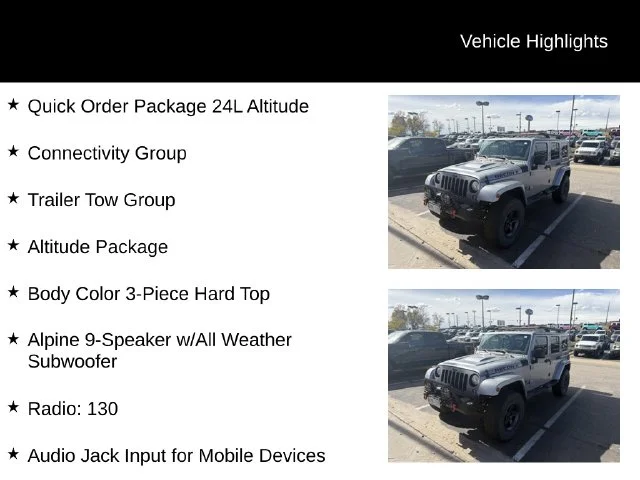Used 2018 Silver Jeep Unlimited Altitude image 8