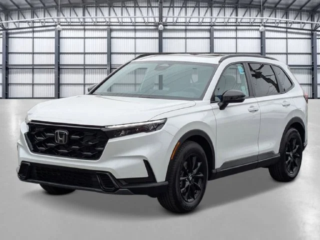 New 2027 Platinum White Pearl Honda Sport Hybrid 2WD image 1