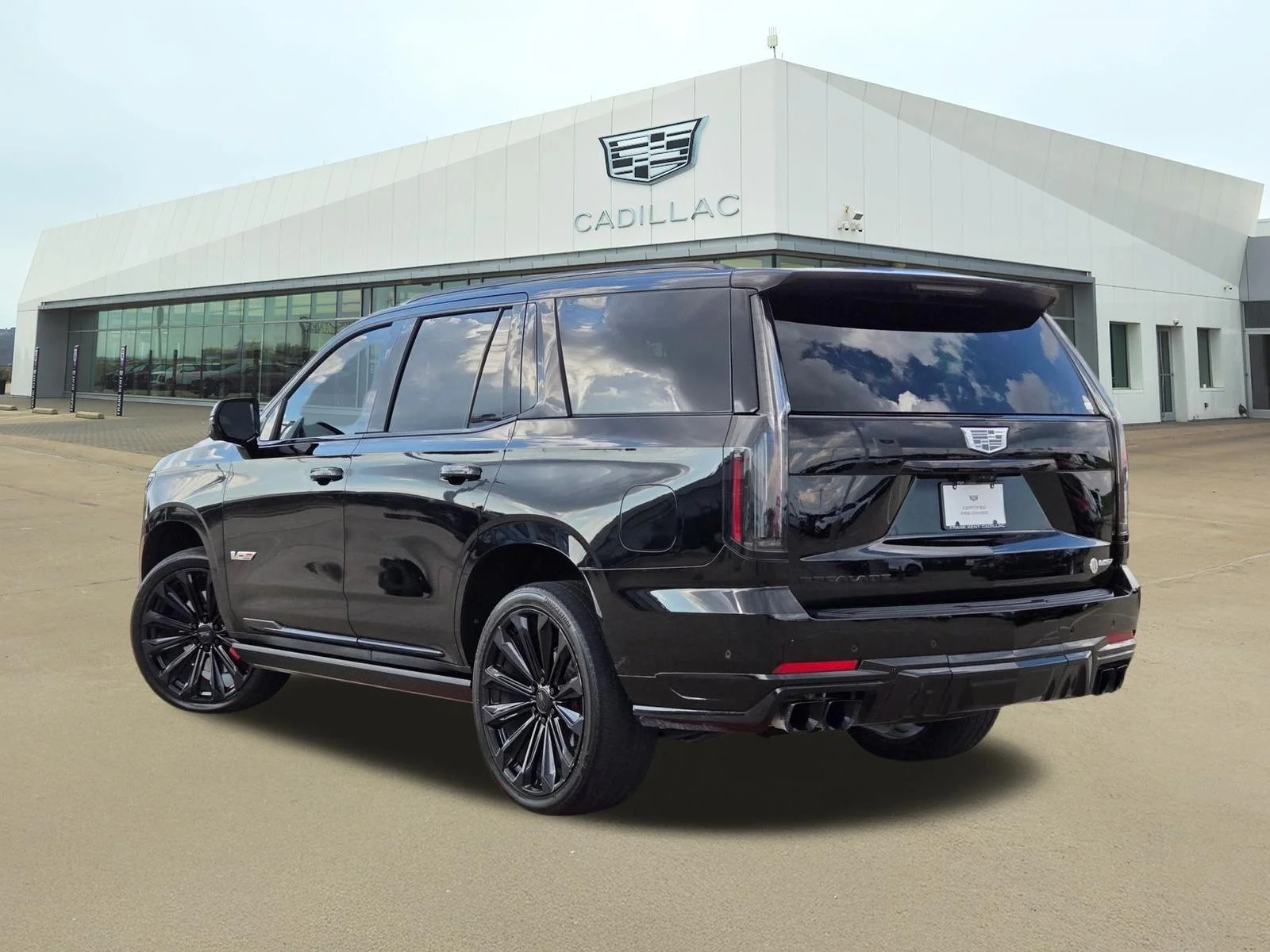 Used 2025 Black Raven Cadillac AWD V-Series image 4