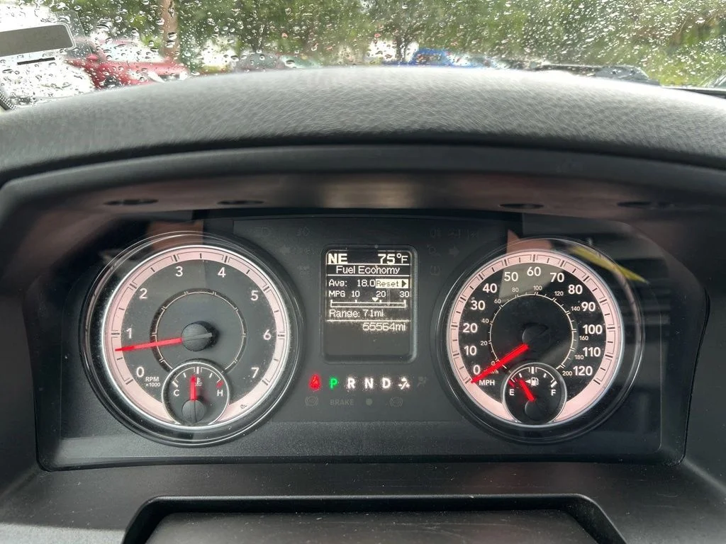 Used 2024 Flame Red Clearcoat Ram SLT image 19