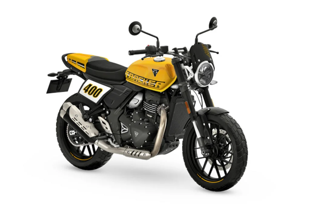 New 2027 RACING YELLOW Triumph 400 image 1