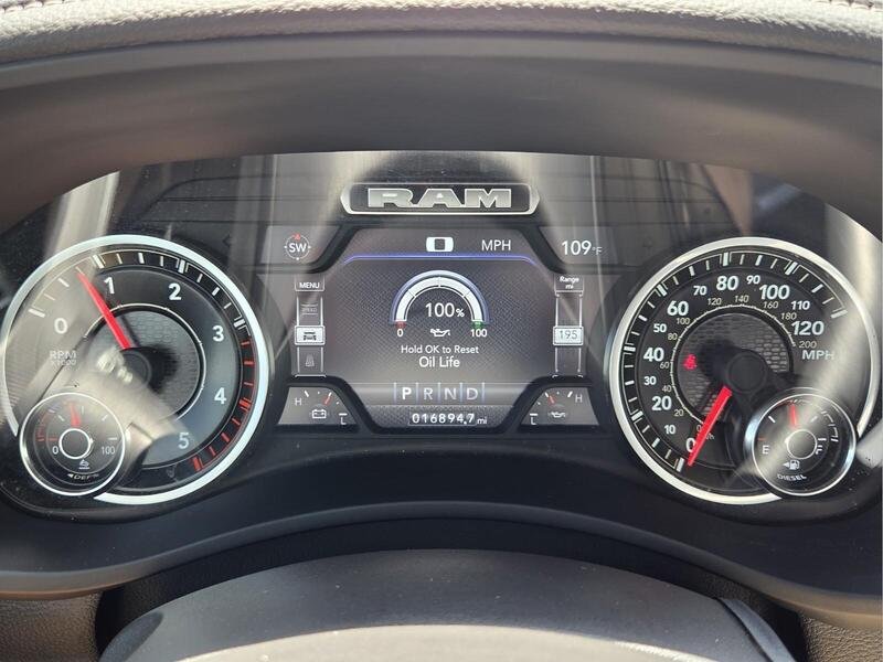 Used 2024 Pearl White RAM LARAMIE 4X4 CREW CAB 6