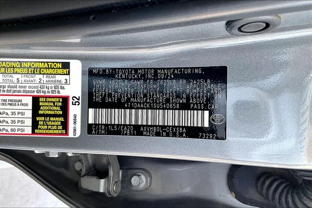 Used 2025 Gray Toyota SE image 16