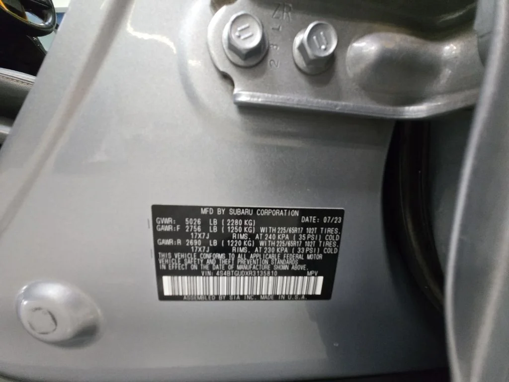 Used 2024 Silver Subaru Wilderness image 25