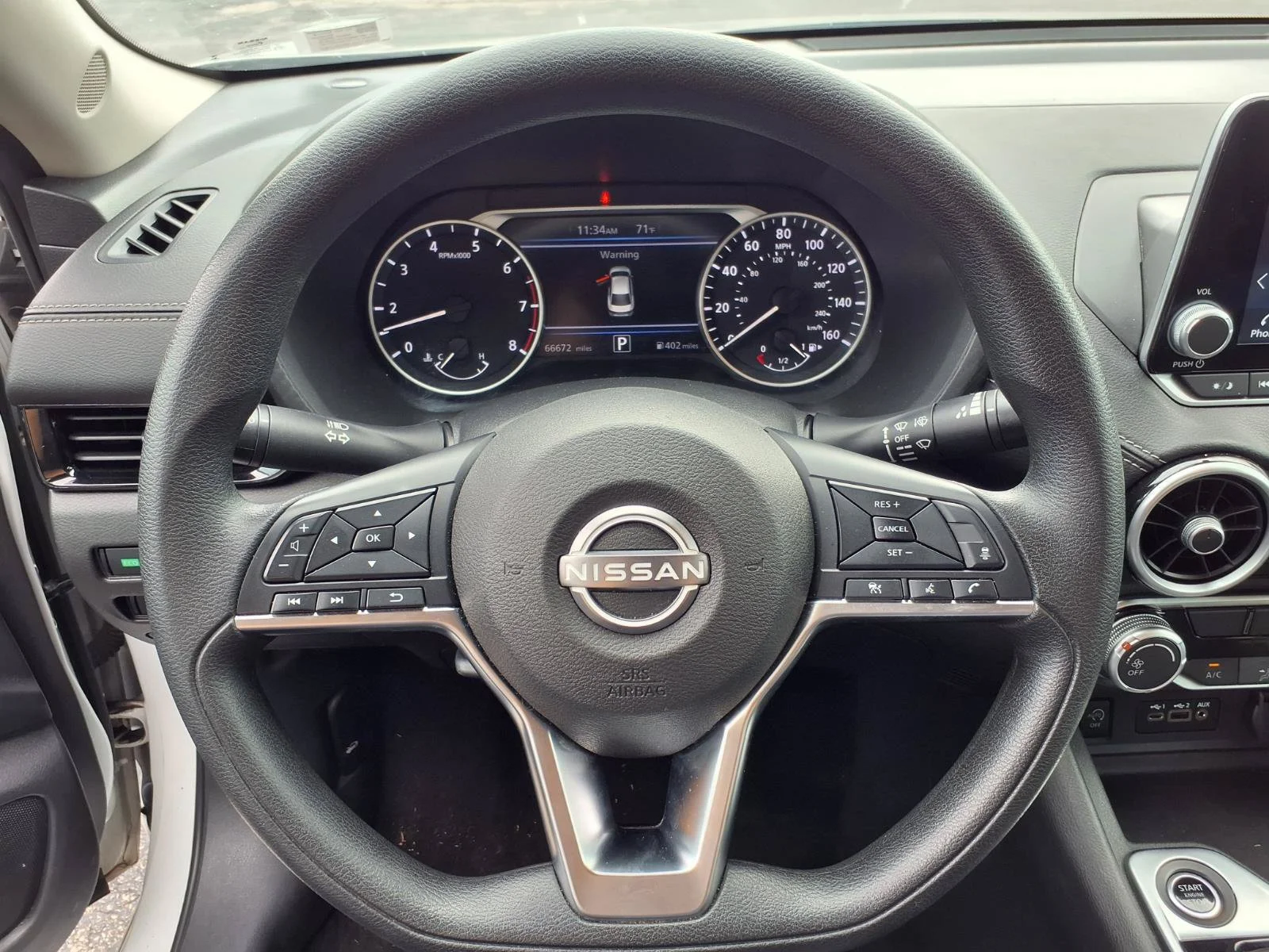 Used 2024 Aspen White Tricoat Nissan SV image 14