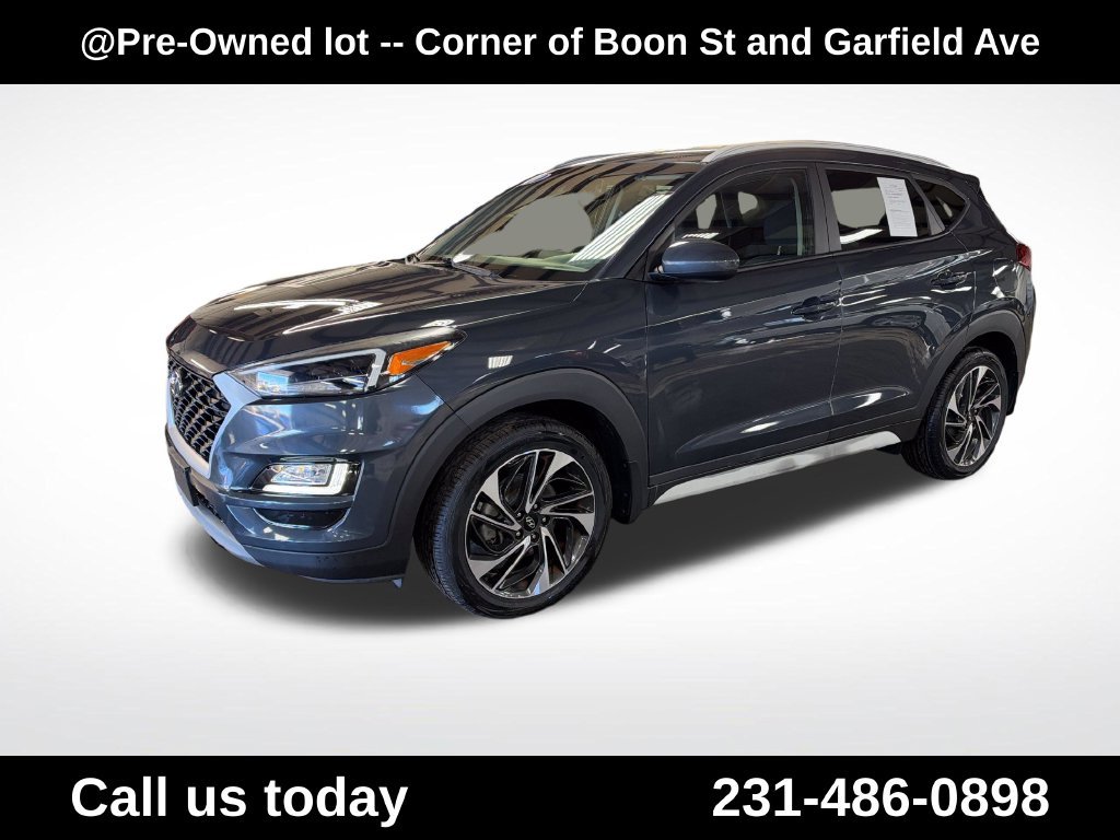 Used 2020 Blue Hyundai Sport image 1