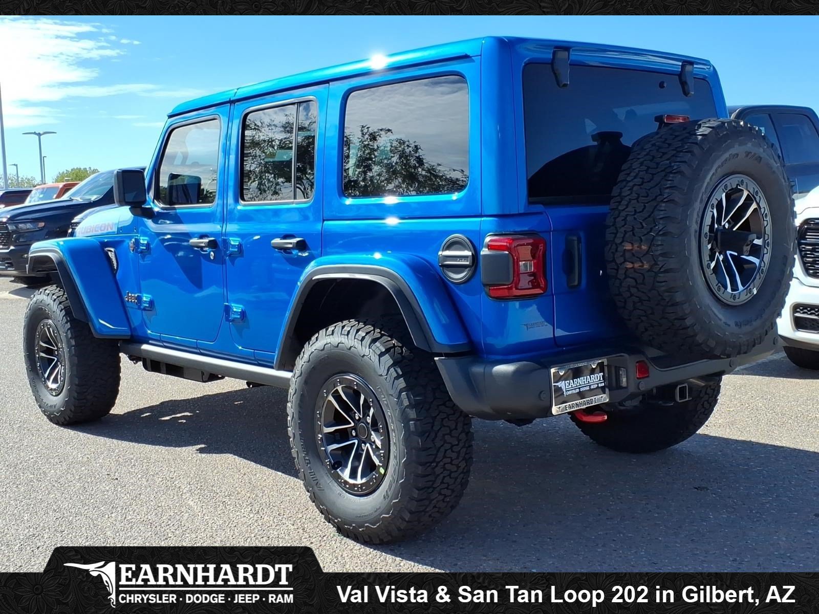 New 2027 Hydro Blue Pearl-Coat Paint Jeep Rubicon X image 3