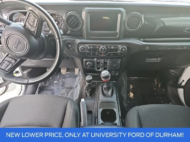 Used 2021 White Jeep Unlimited Sport Altitude image 9