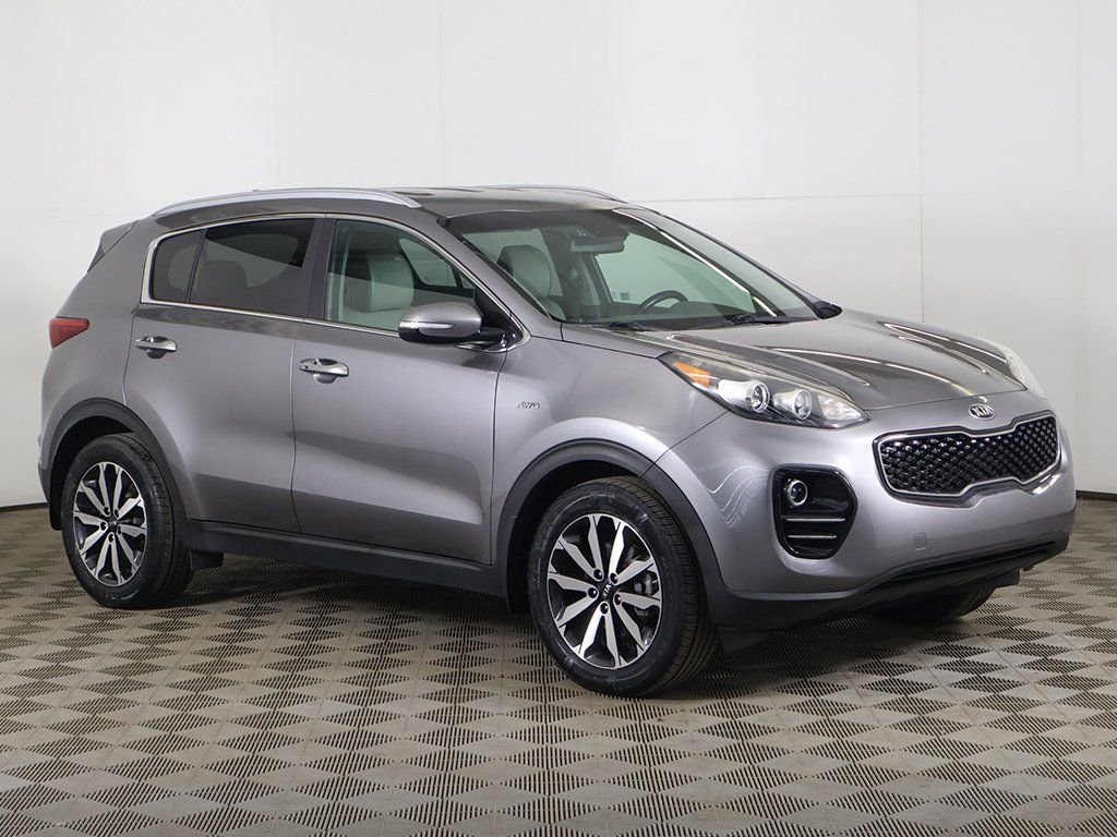 Used 2018 Kia Sportage EX with VIN KNDPNCAC4J7373531 for sale in Streetsboro, OH