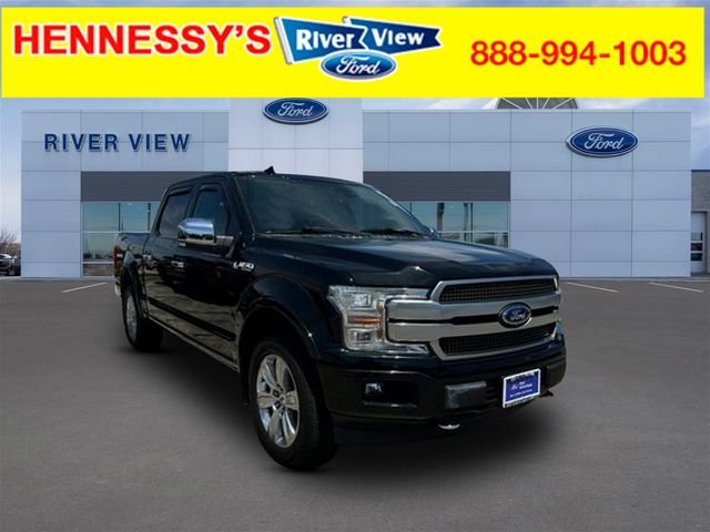 Certified Used 2019 Agate Black Metallic Ford Platinum image 1