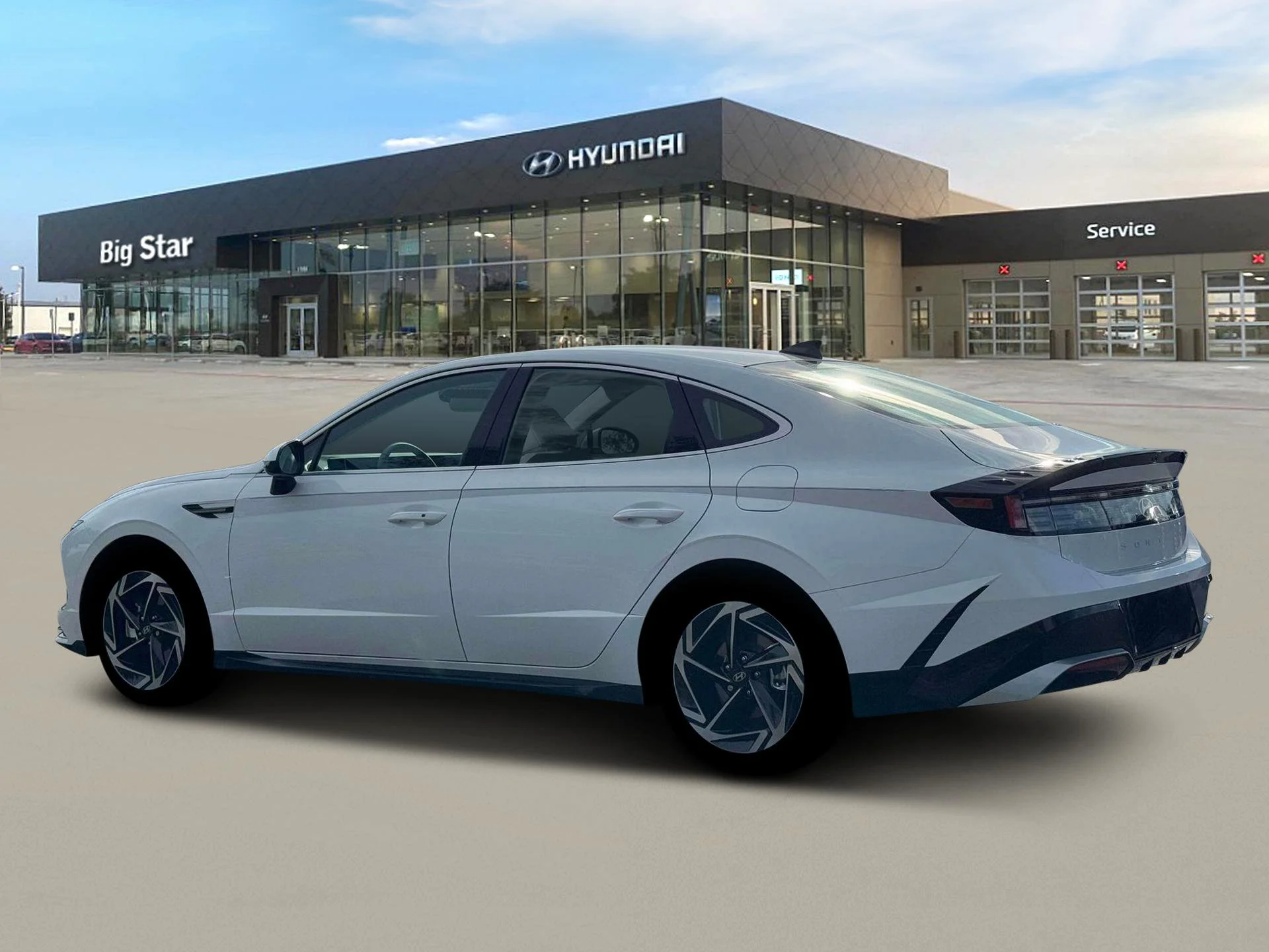New 2026 Serenity White Hyundai SEL Sport image 4