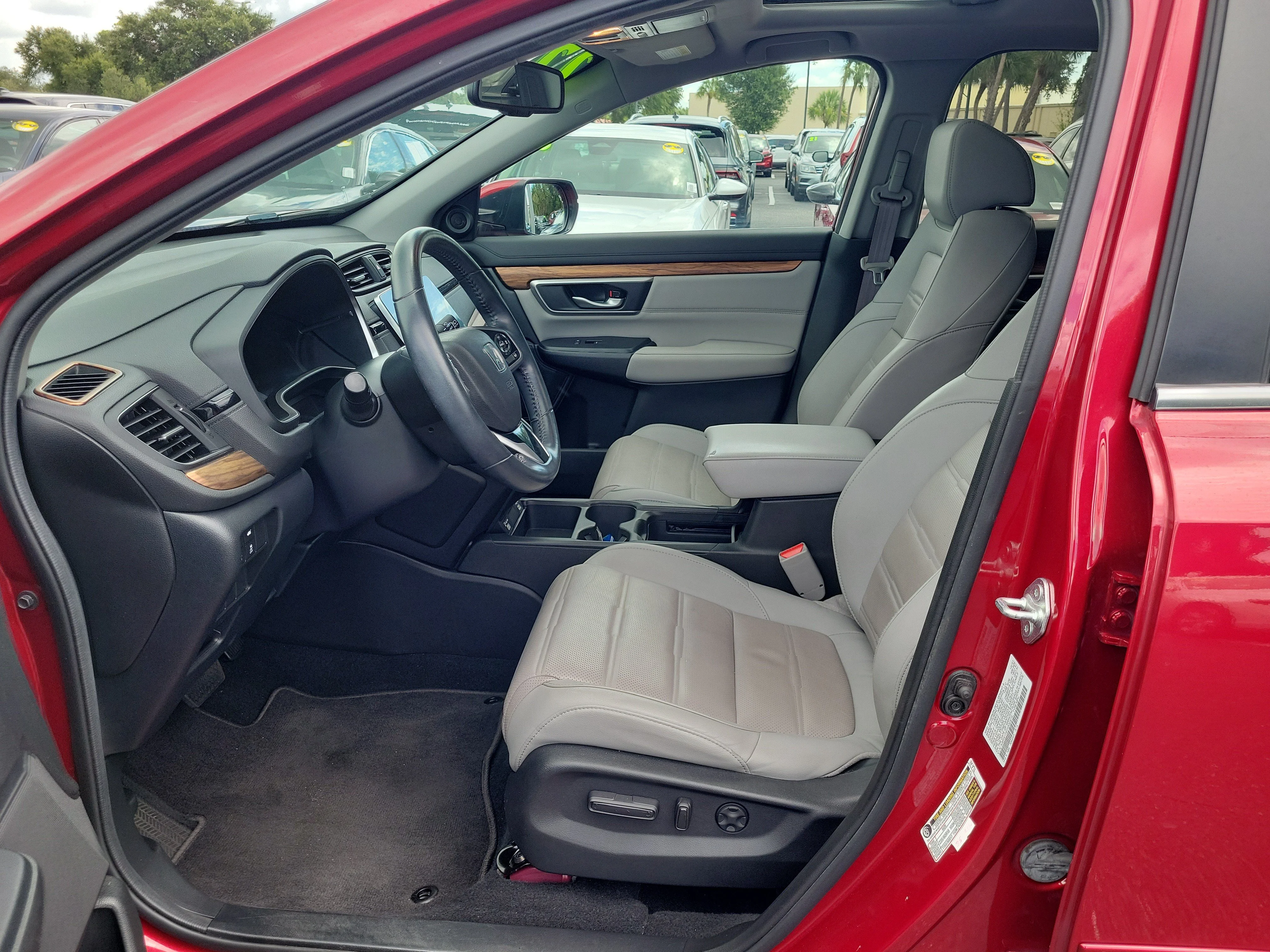 Certified Used 2022 Radiant Red Metallic Honda EX-L image 16