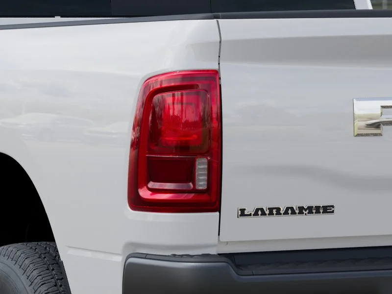 New 2026 Bright White Clear-Coat Exterior Paint RAM Laramie image 36