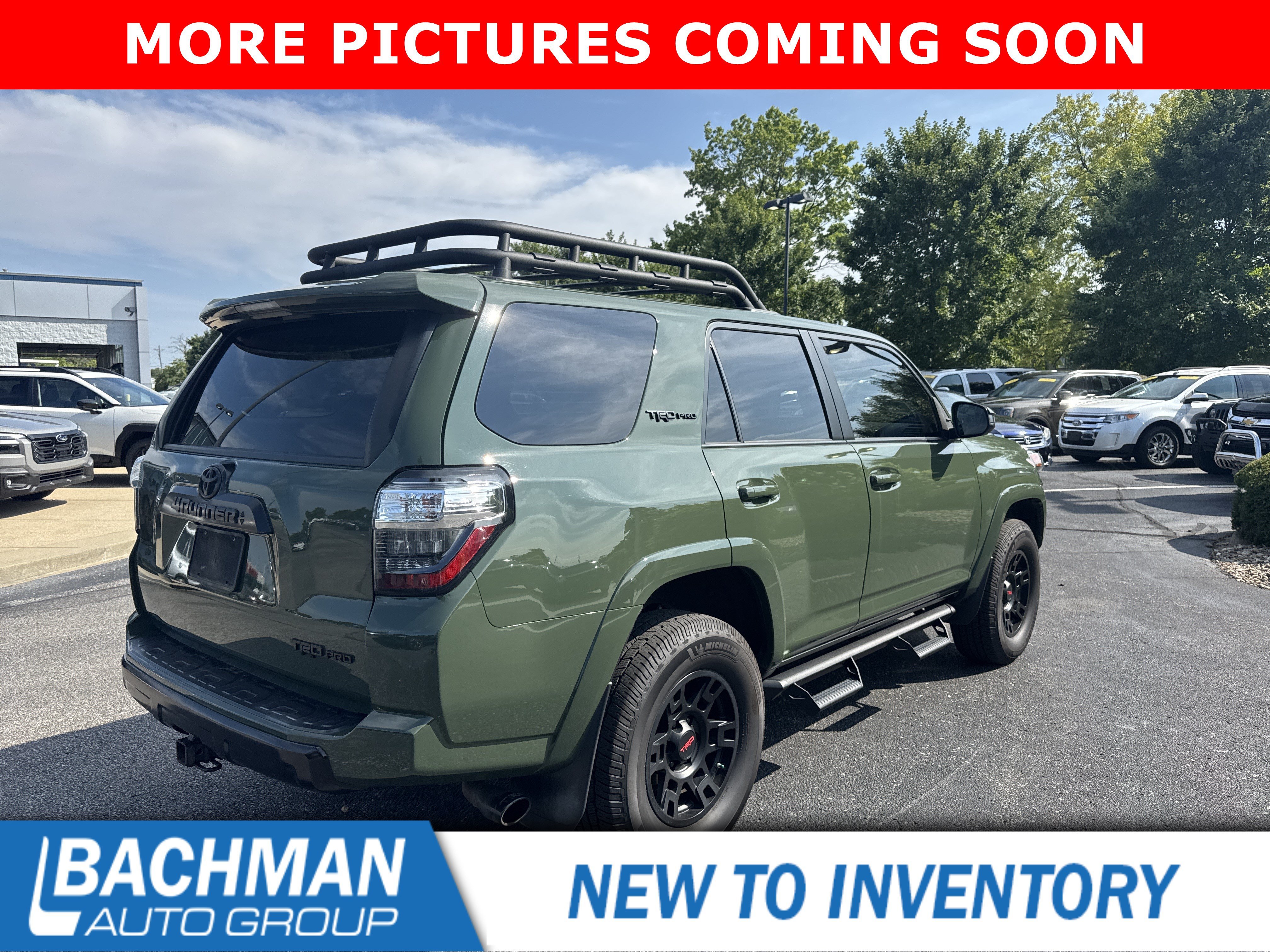 Used 2020 Army Green Toyota TRD Pro image 3