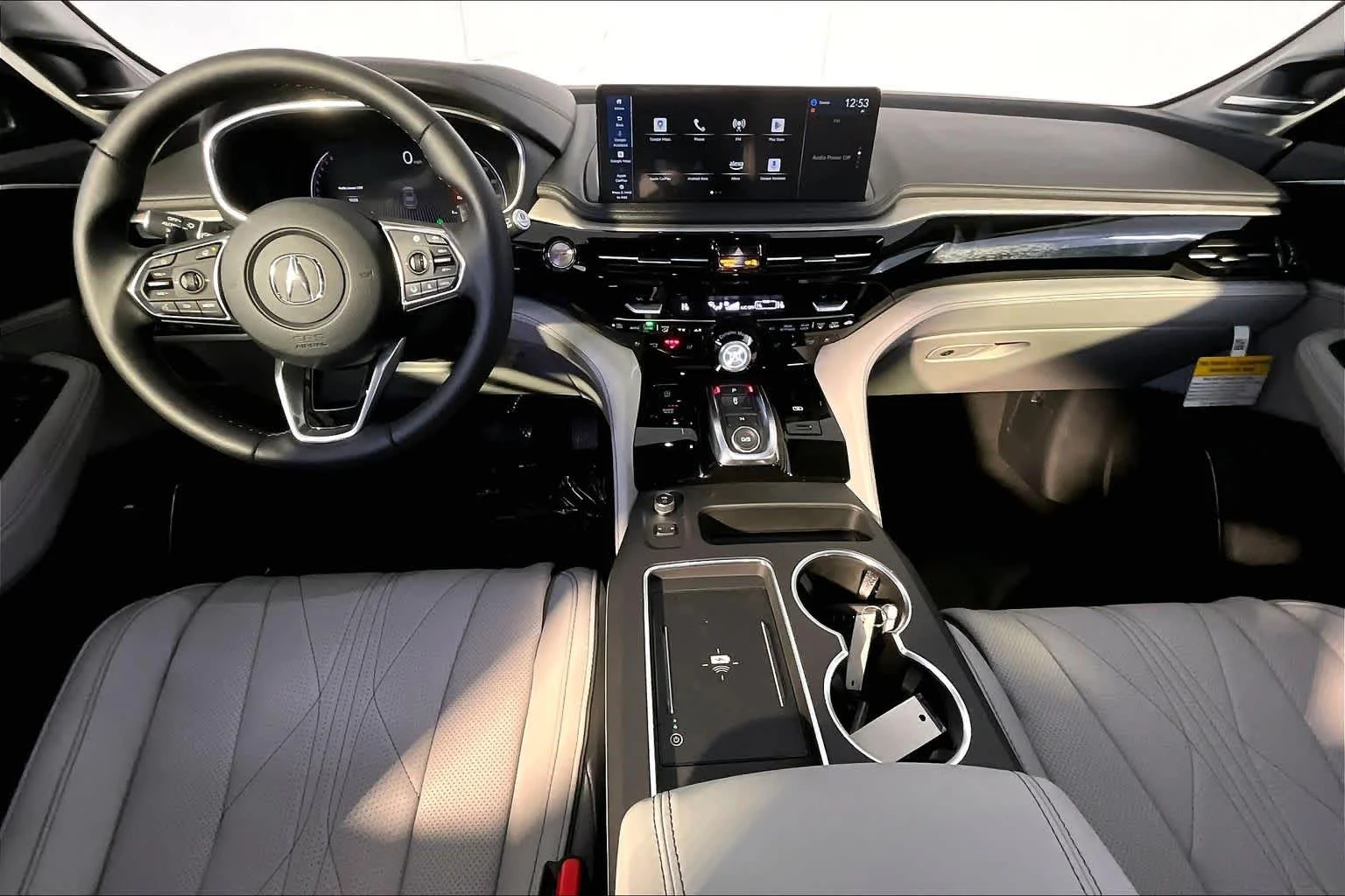 New 2026 Solar Silver Metallic Acura With Advance Package image 8