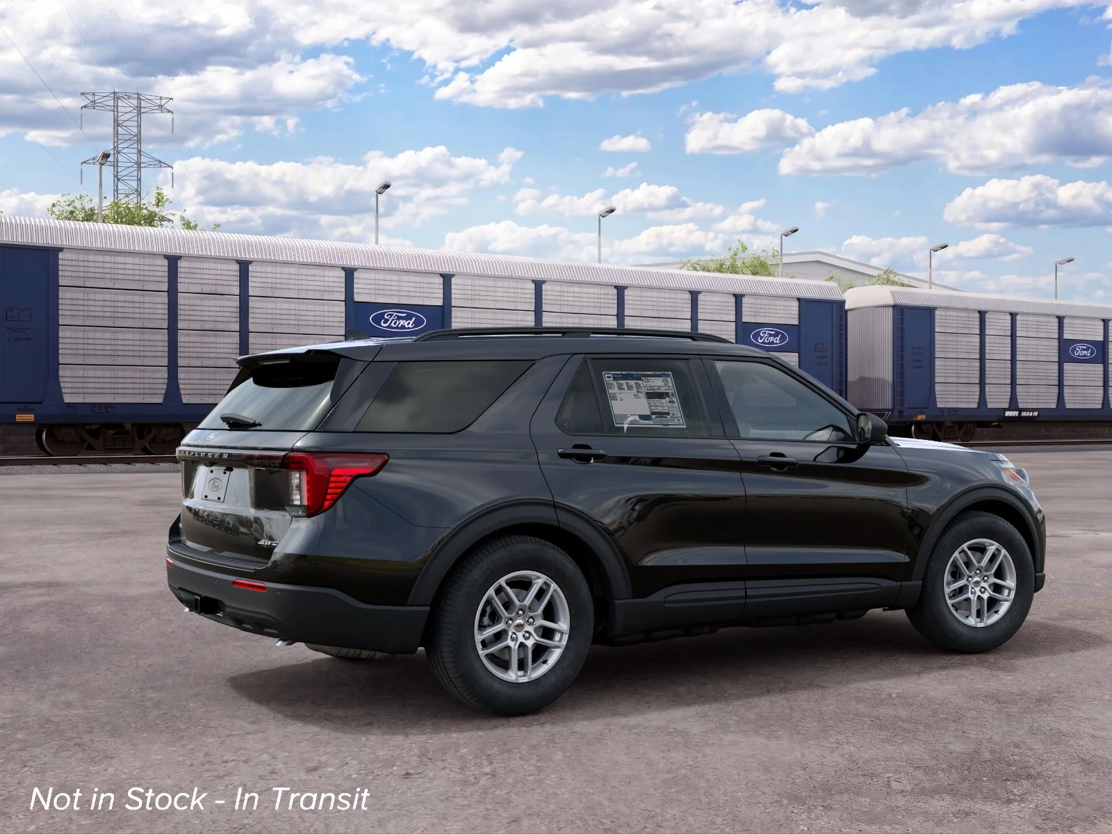 New 2027 Agate Black Metallic Ford Active image 35