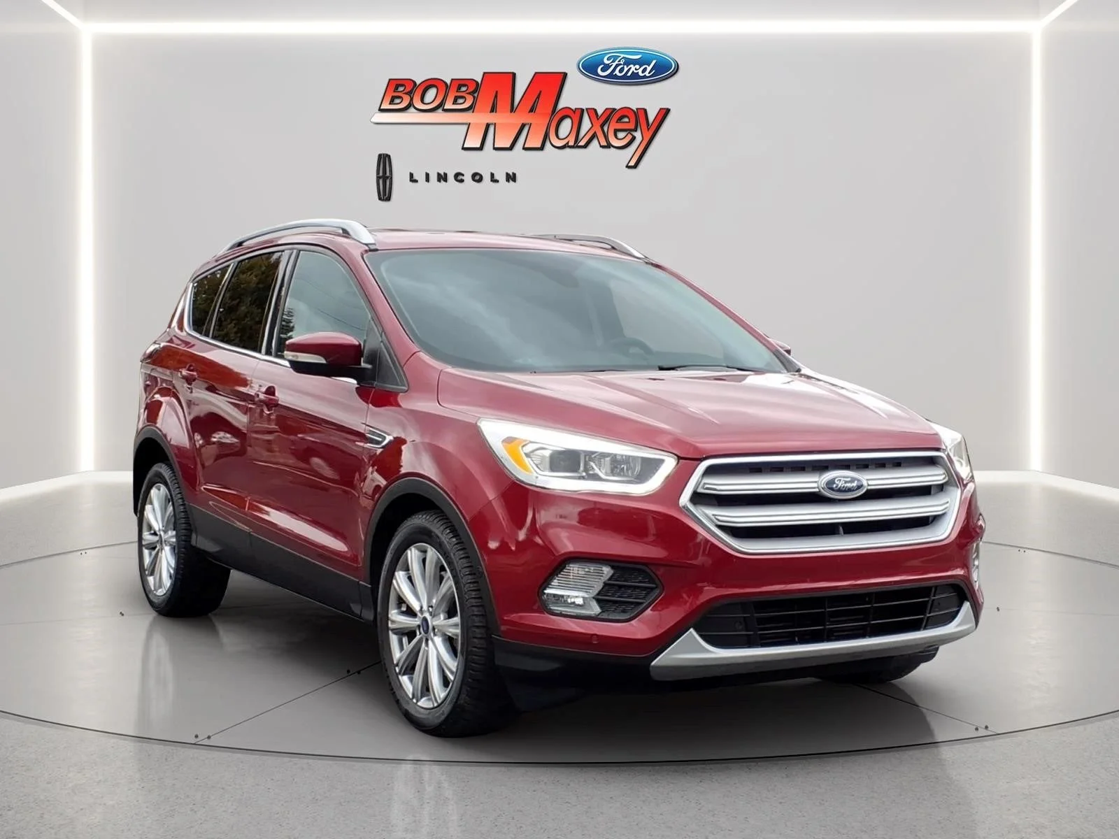 Used 2018 Ruby Red Metallic Ford Titanium image 3