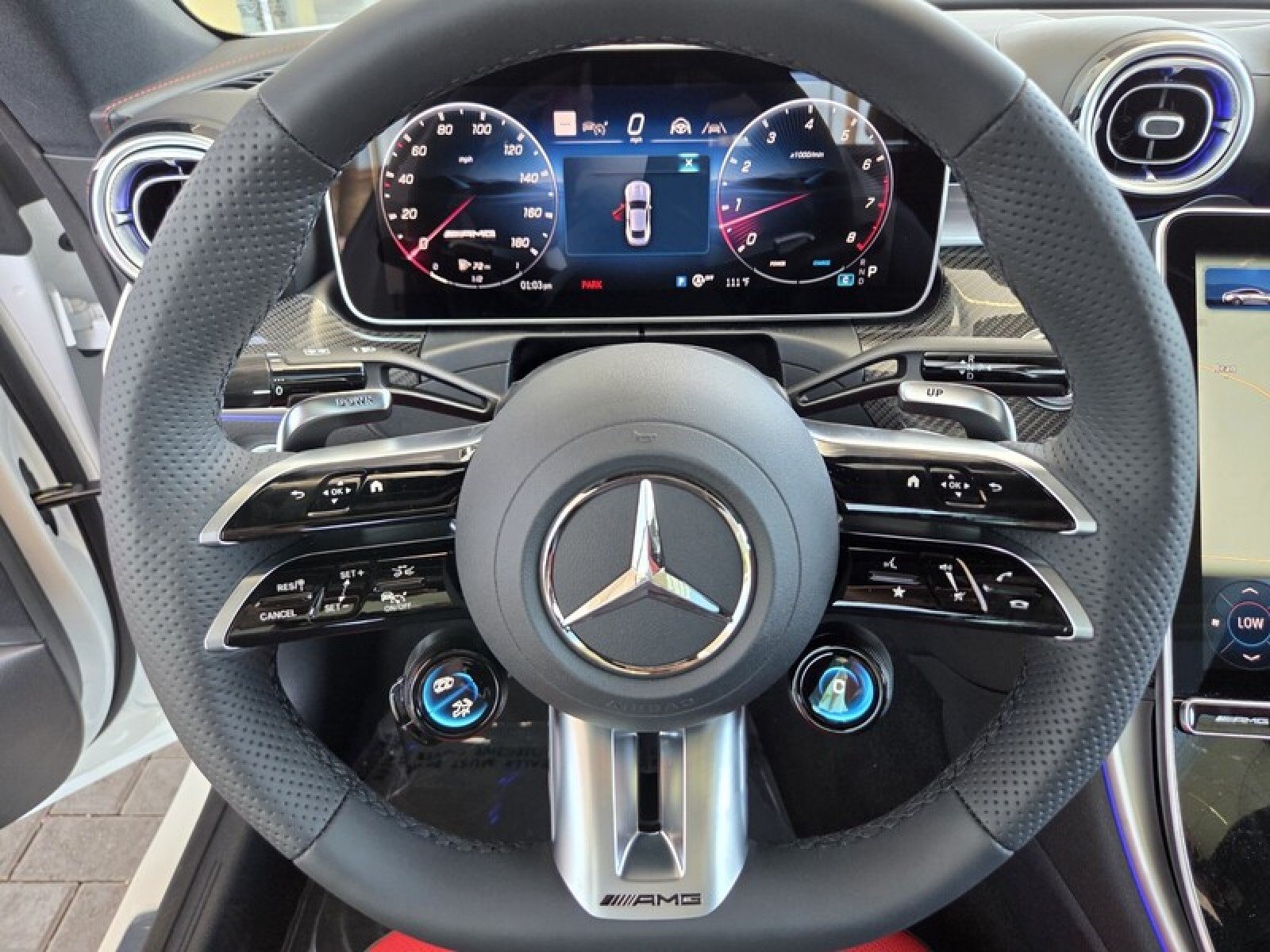 New 2026 MANUFAKTUR Moonlight White Metallic Mercedes-Benz AMG® CLE 53 4MATIC+ Coupe image 22