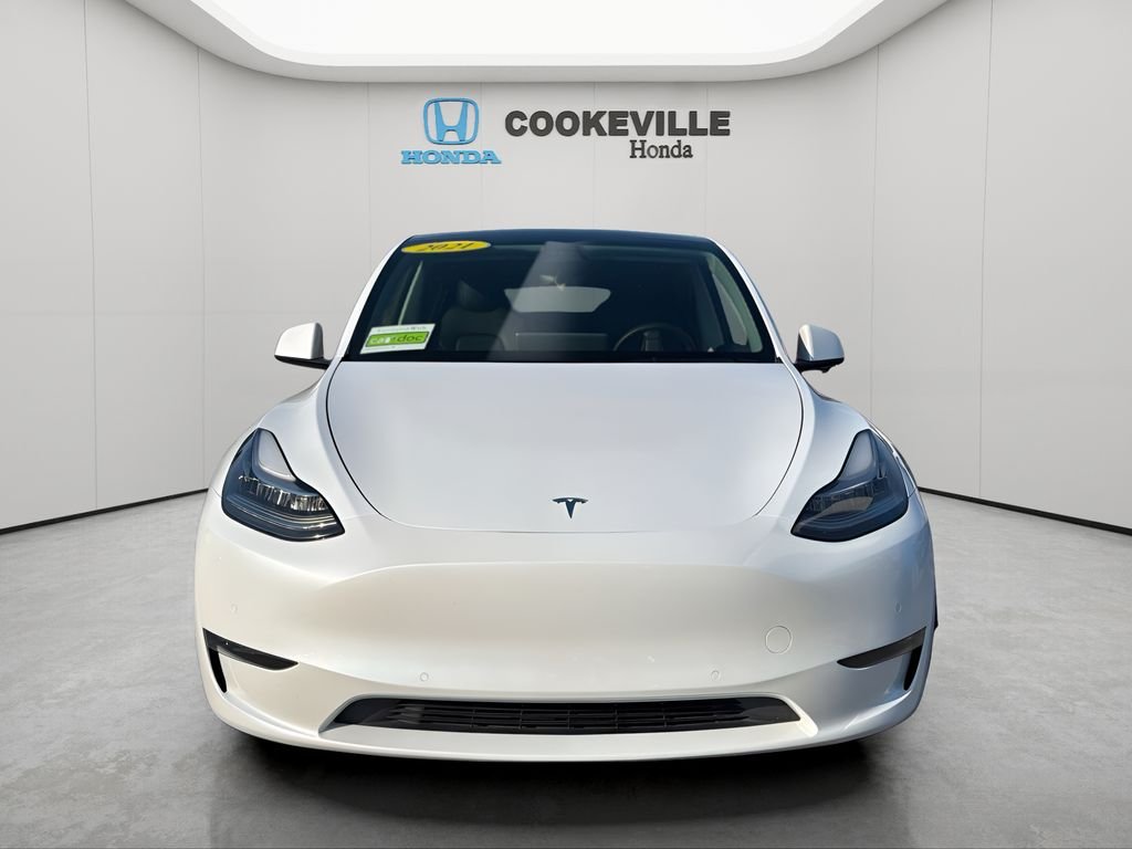 Used 2021 White Tesla Long Range image 3