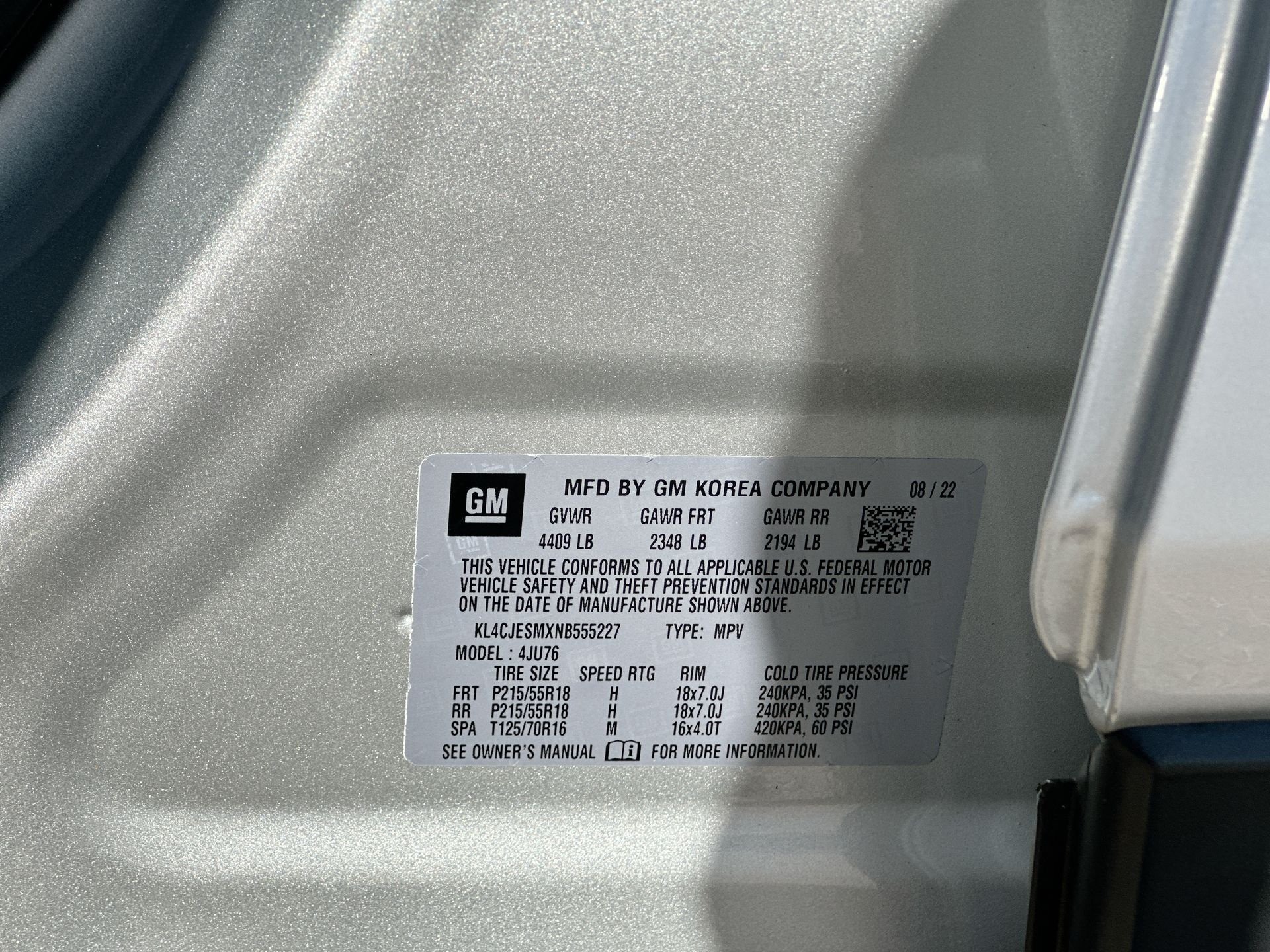 Certified Used 2022 Quicksilver Metallic Buick Preferred image 33