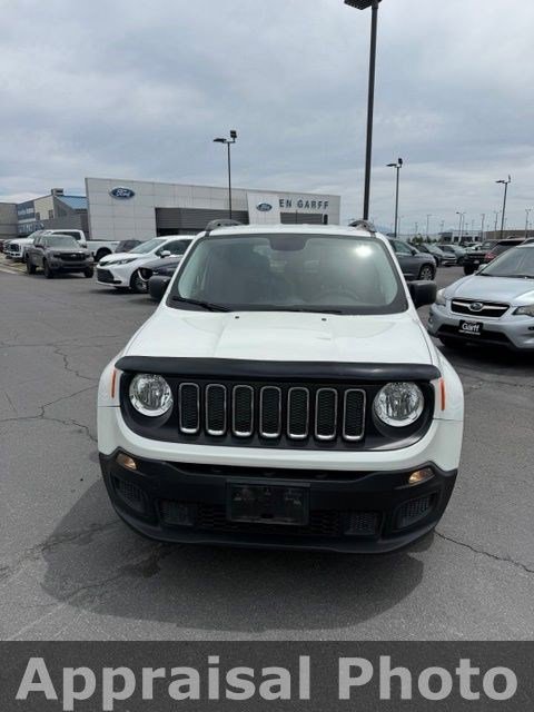Used 2017 Alpine White Jeep Sport image 2