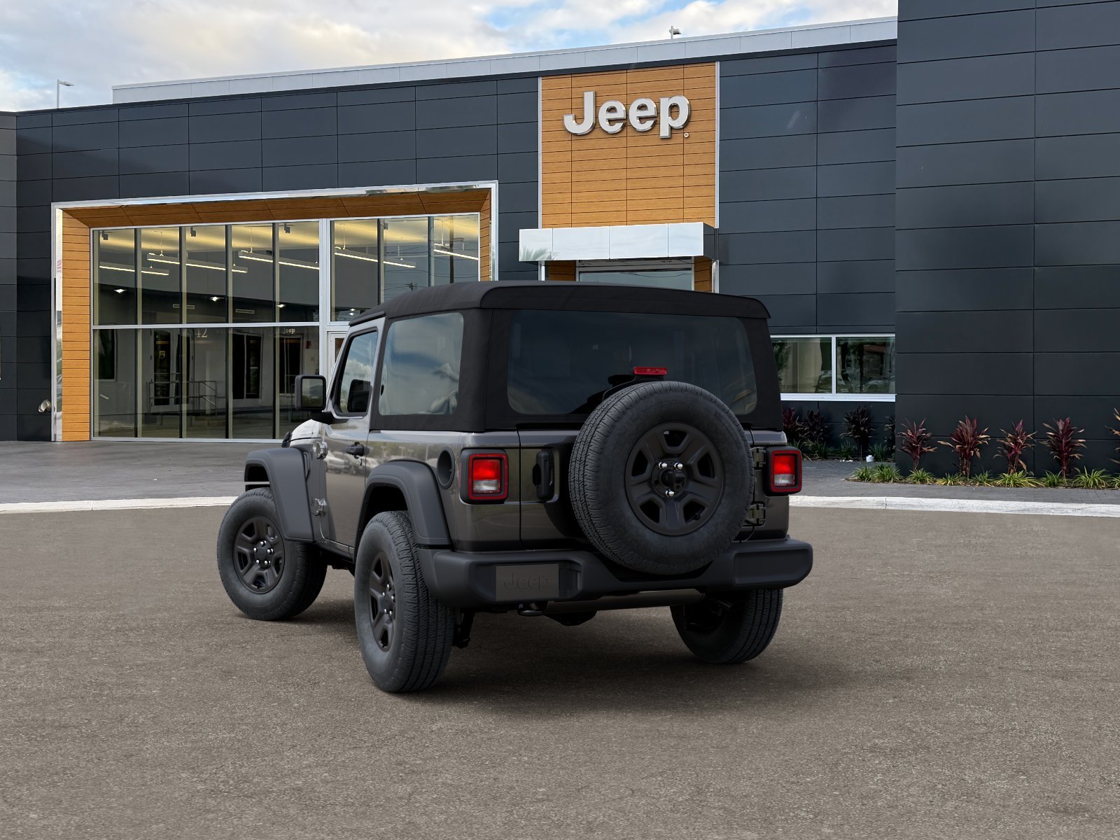 New 2026 Granite Crystal Metallic Clear-Coat Exterior Paint Jeep Sport image 29