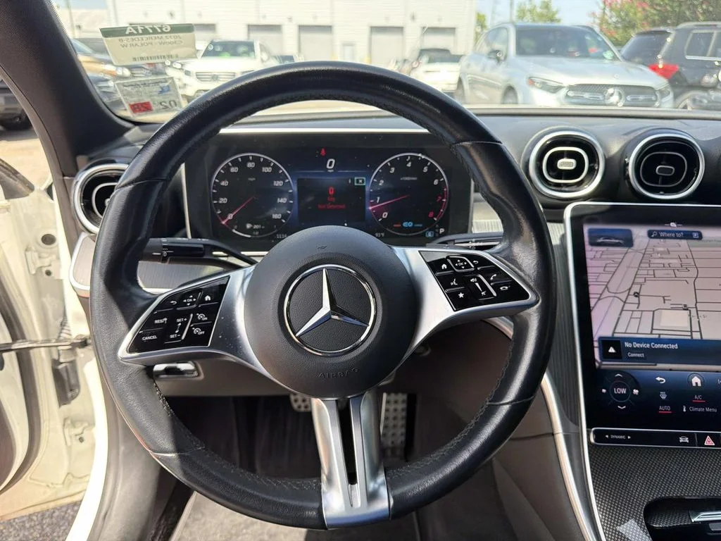 Used 2022 White Mercedes-Benz C 300 image 22