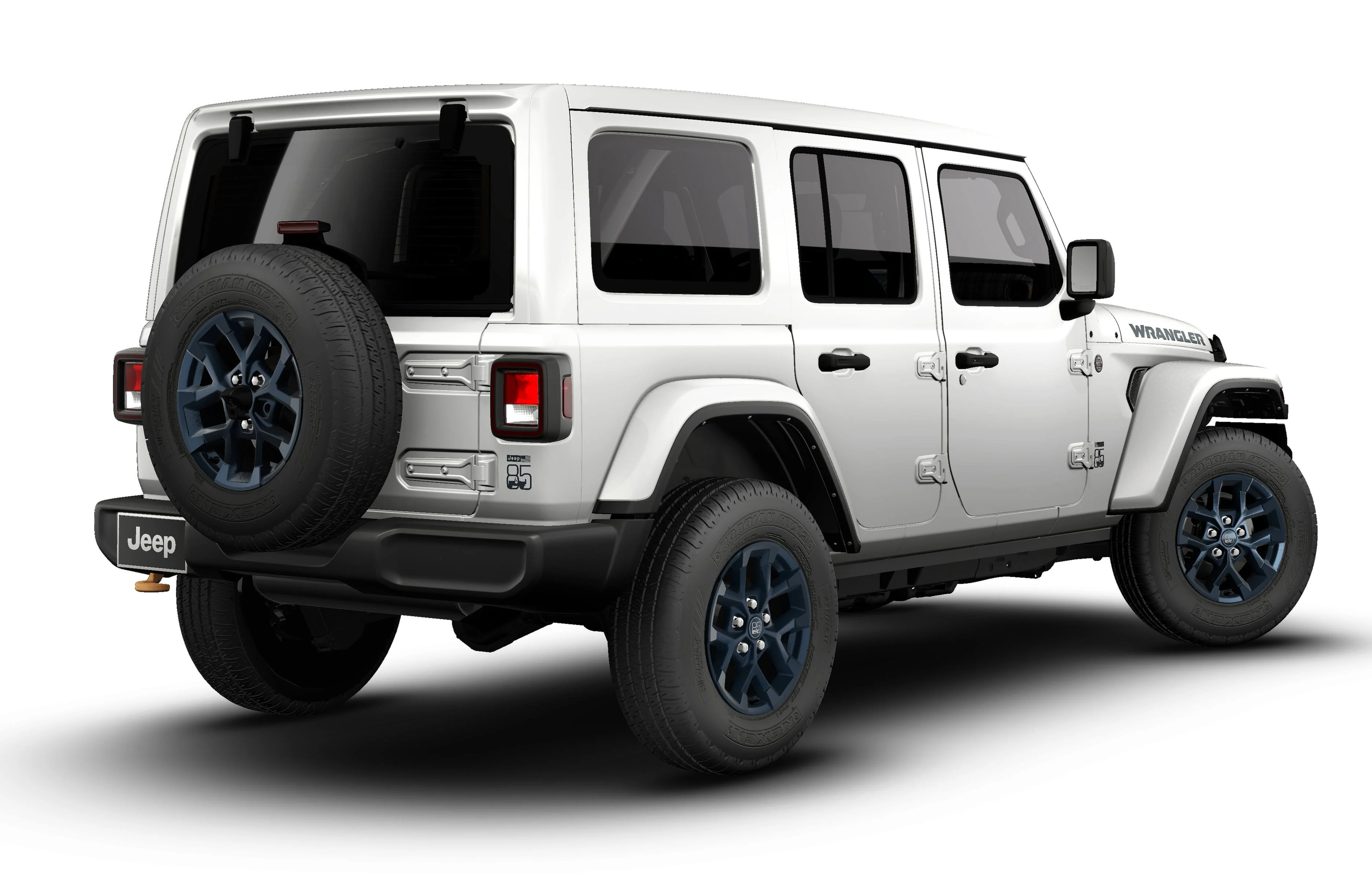 New 2026 Bright White Clear-Coat Exterior Paint Jeep  image 2