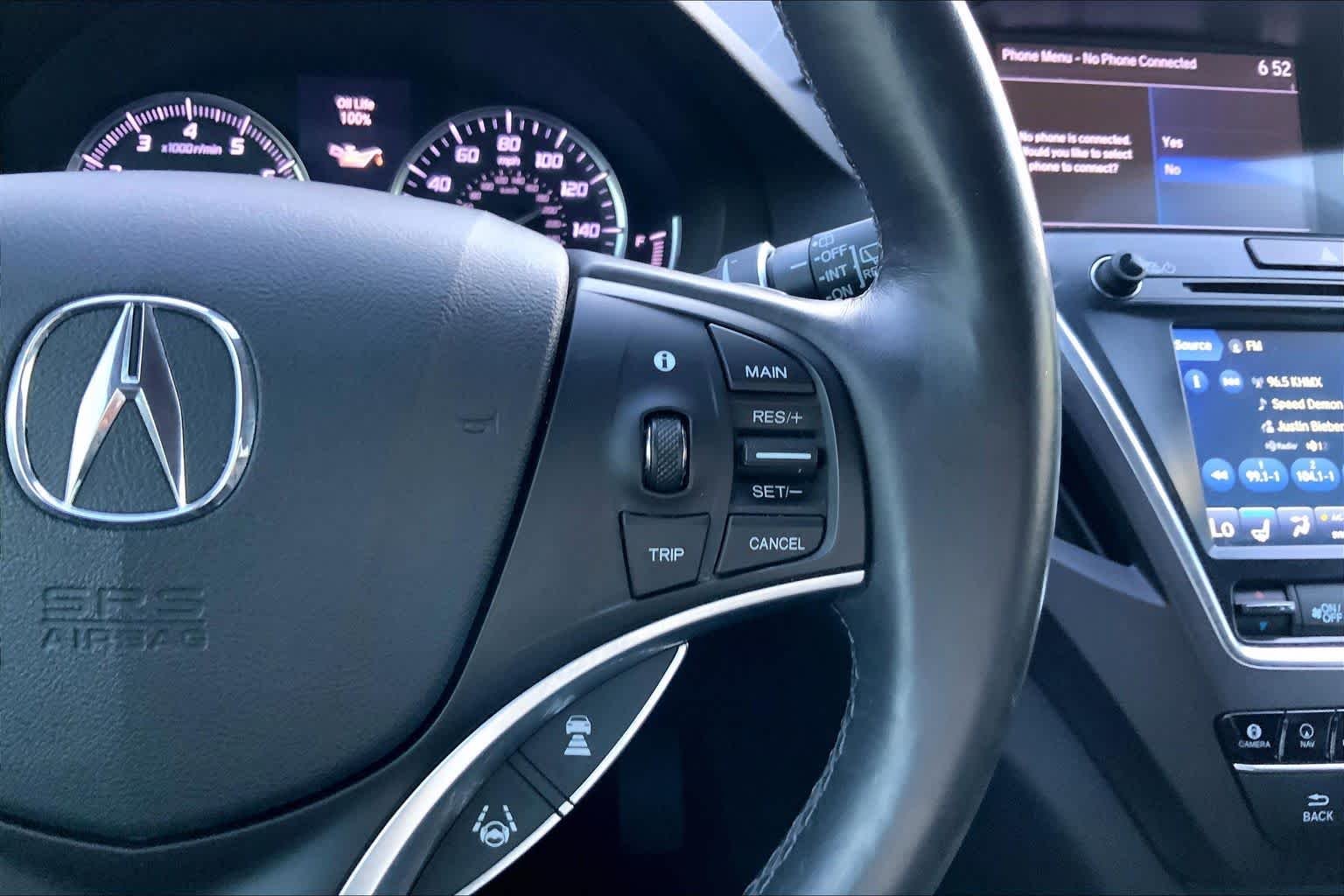 Used 2020 Platinum White Pearl Acura with Advance Package image 24