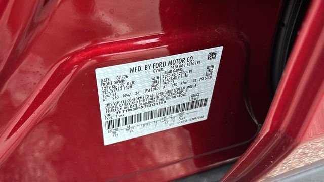 New 2026 Ruby Red Metallic Tinted Clearcoat Ford Lariat image 35