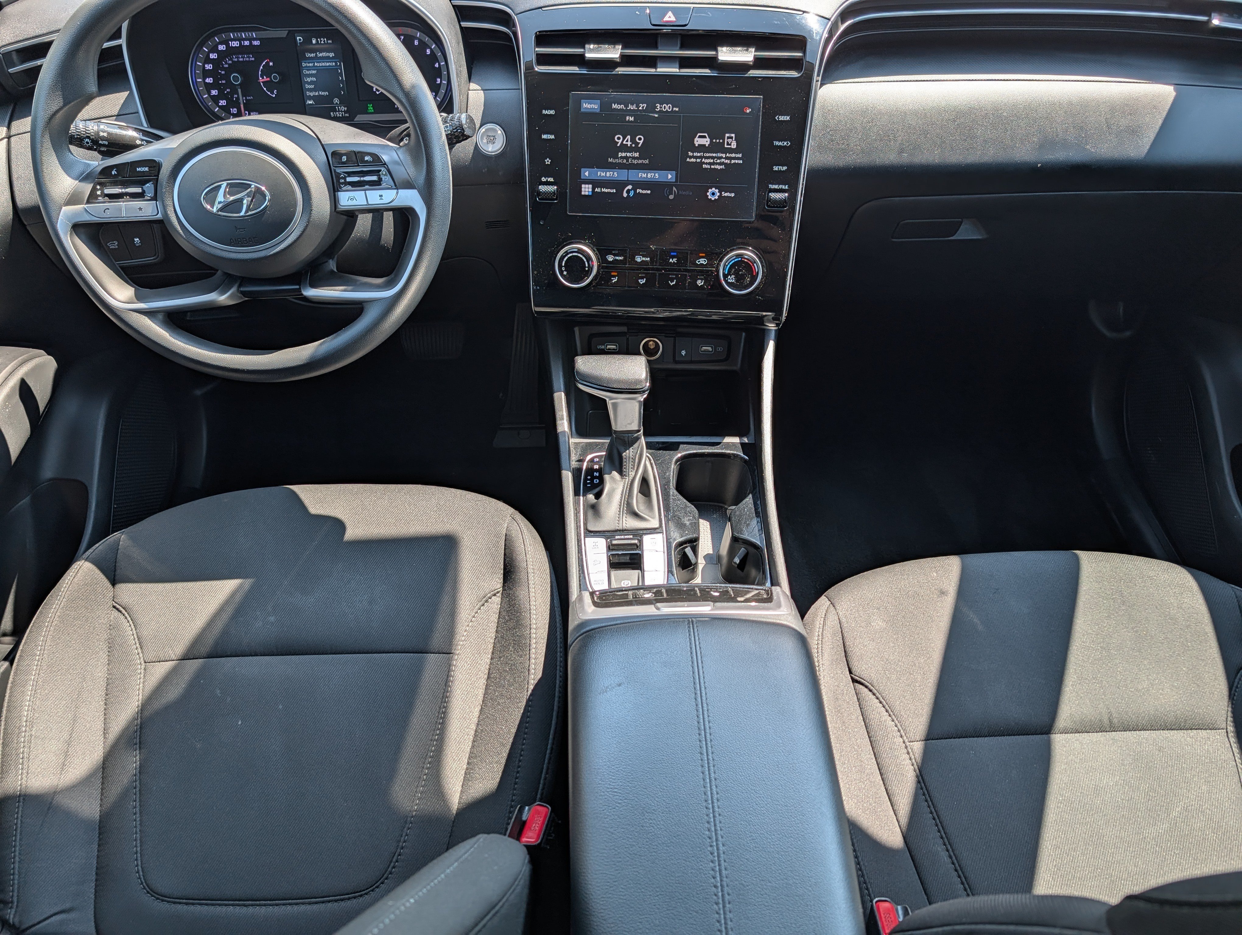 Certified Used 2023 Serenity White Pearl Hyundai SEL image 10