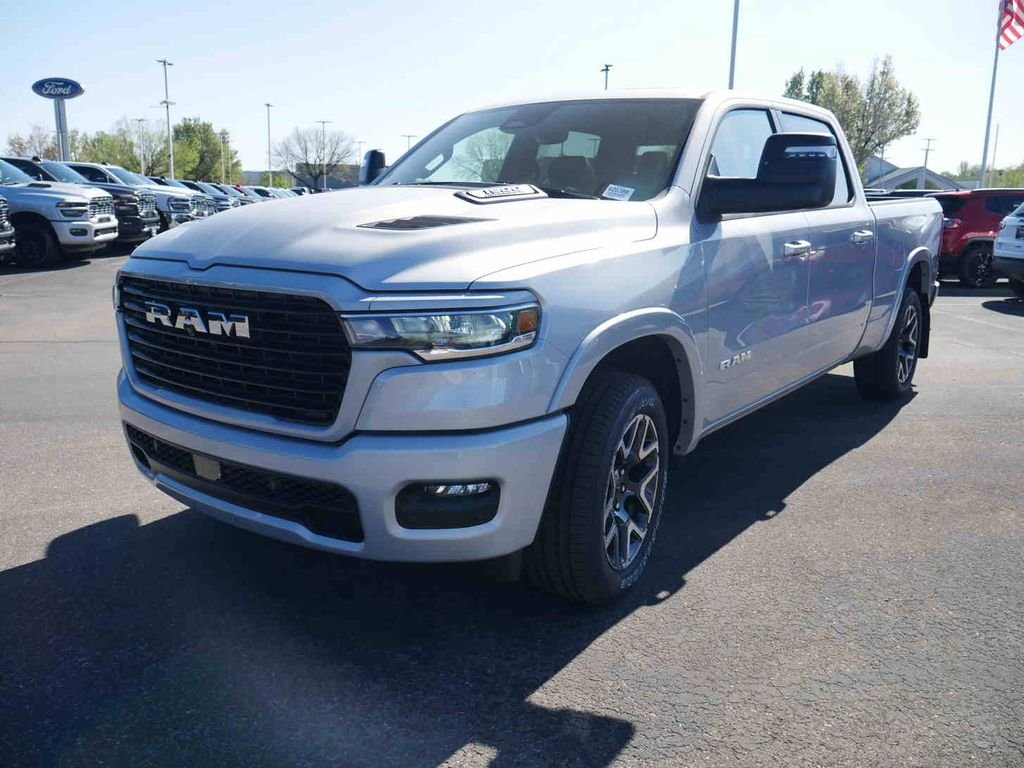 New 2026 Silver Zynith Exterior Paint RAM LARAMIE image 3