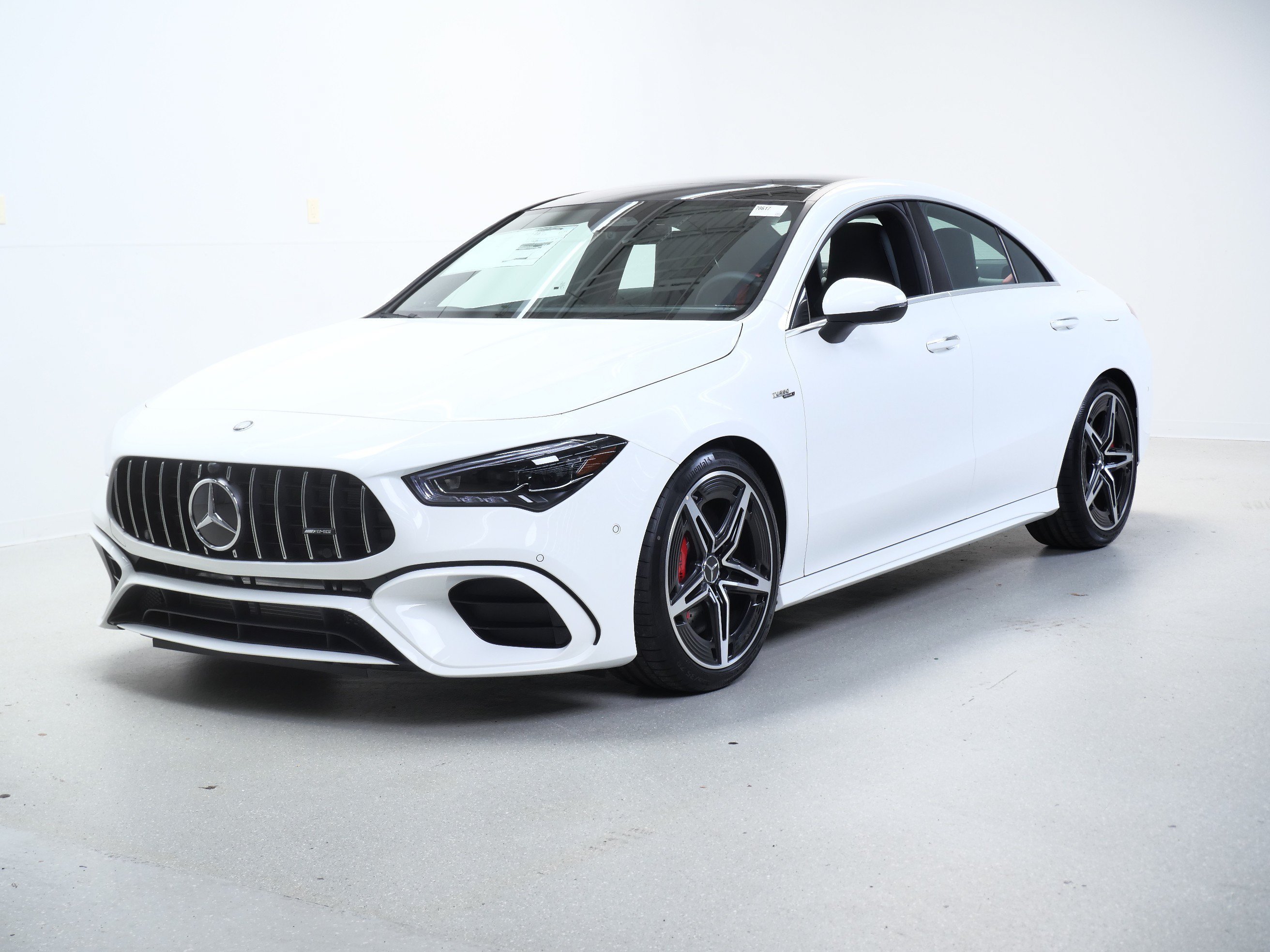 New 2026 Polar White Mercedes-Benz AMG® CLA 45 4MATIC® Coupe image 4