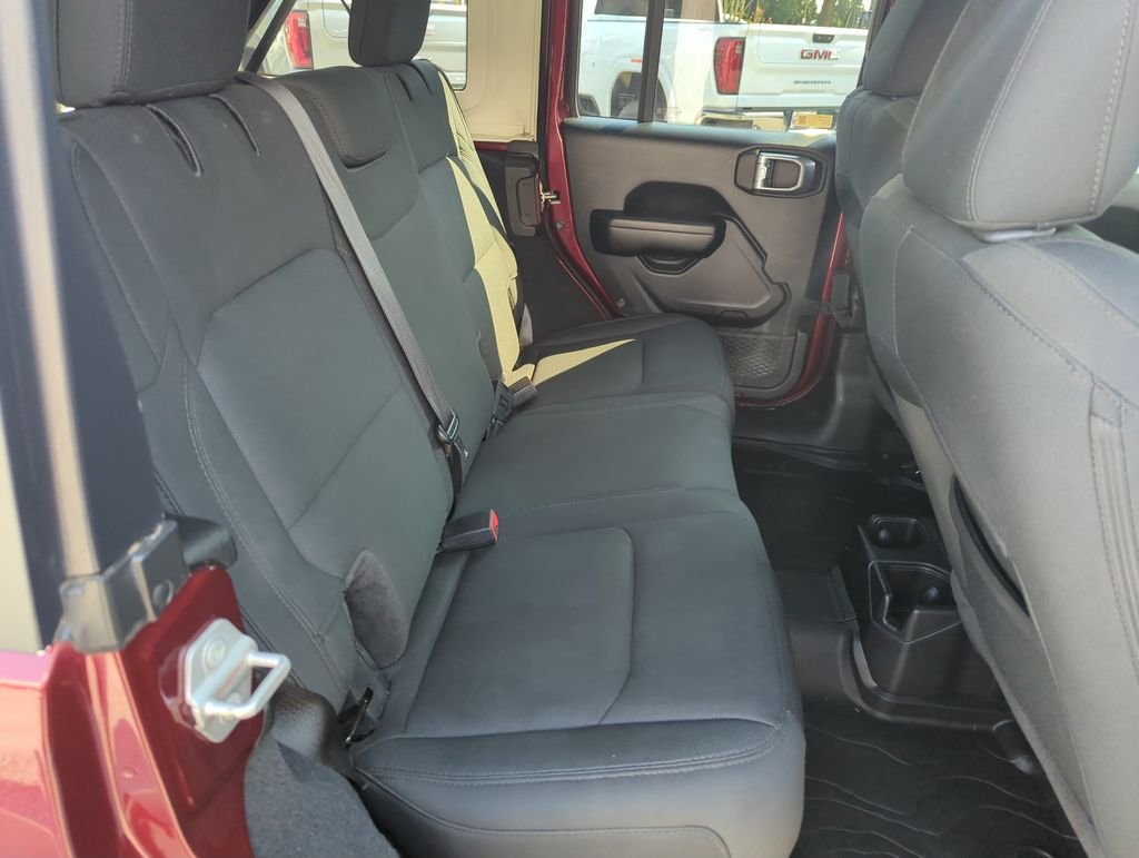 Used 2021 Red Jeep Unlimited Willys image 29