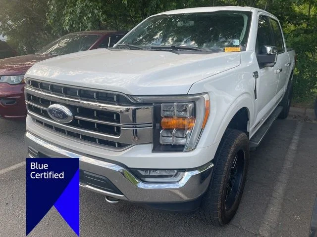Used 2021 White Ford Lariat image 1