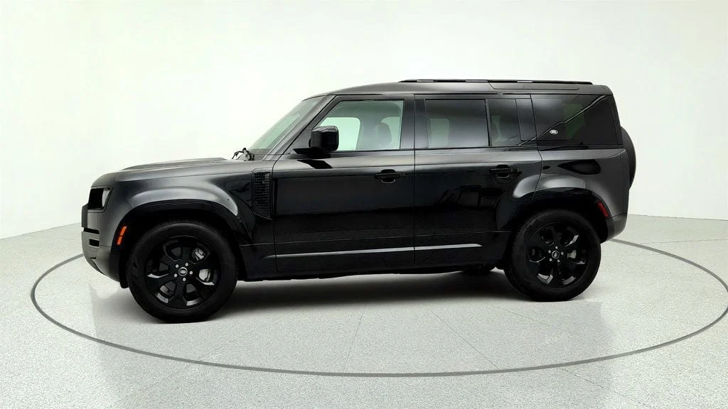 Used 2023 Santorini Black Metallic Land Rover 110 X-Dynamic SE AWD w/ Air Suspension & Cold Climate Pkgs + ACC image 8