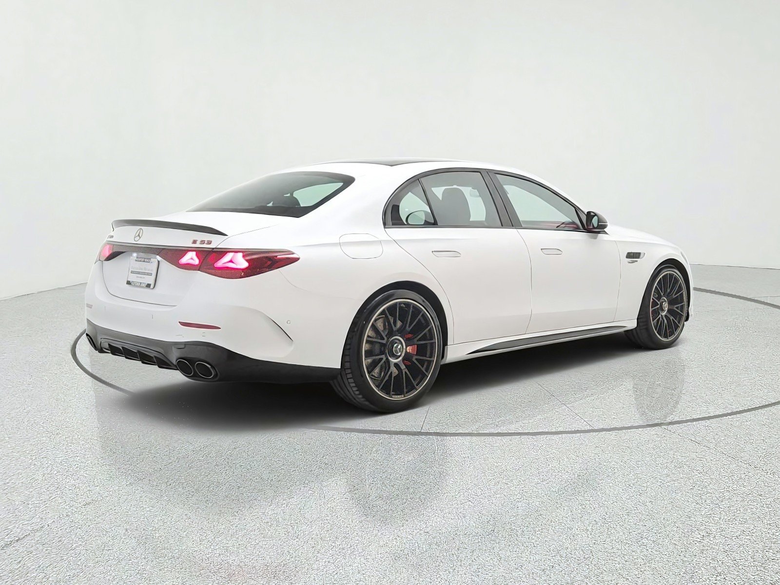 Used 2027 MANUFAKTUR Moonlight White Magno Mercedes-Benz AMG® E 53 Hybrid Sedan image 5