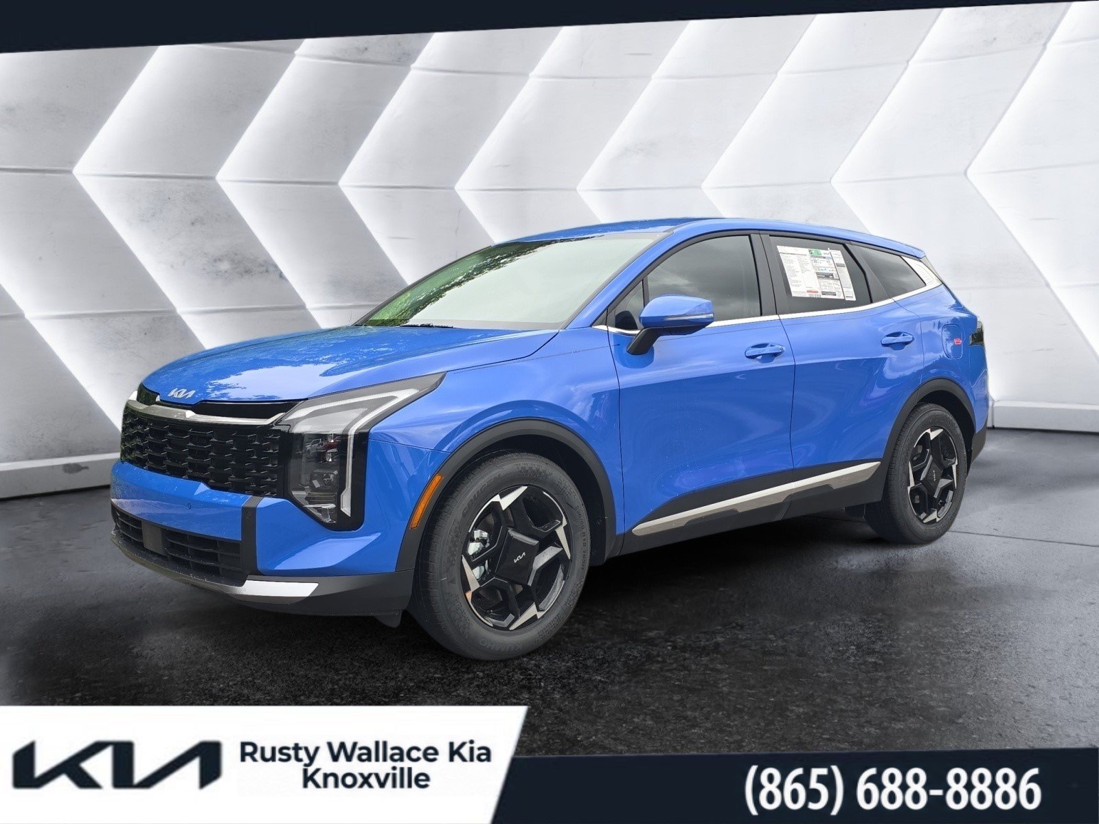 New 2026 Nebular Blue Kia EX image 1