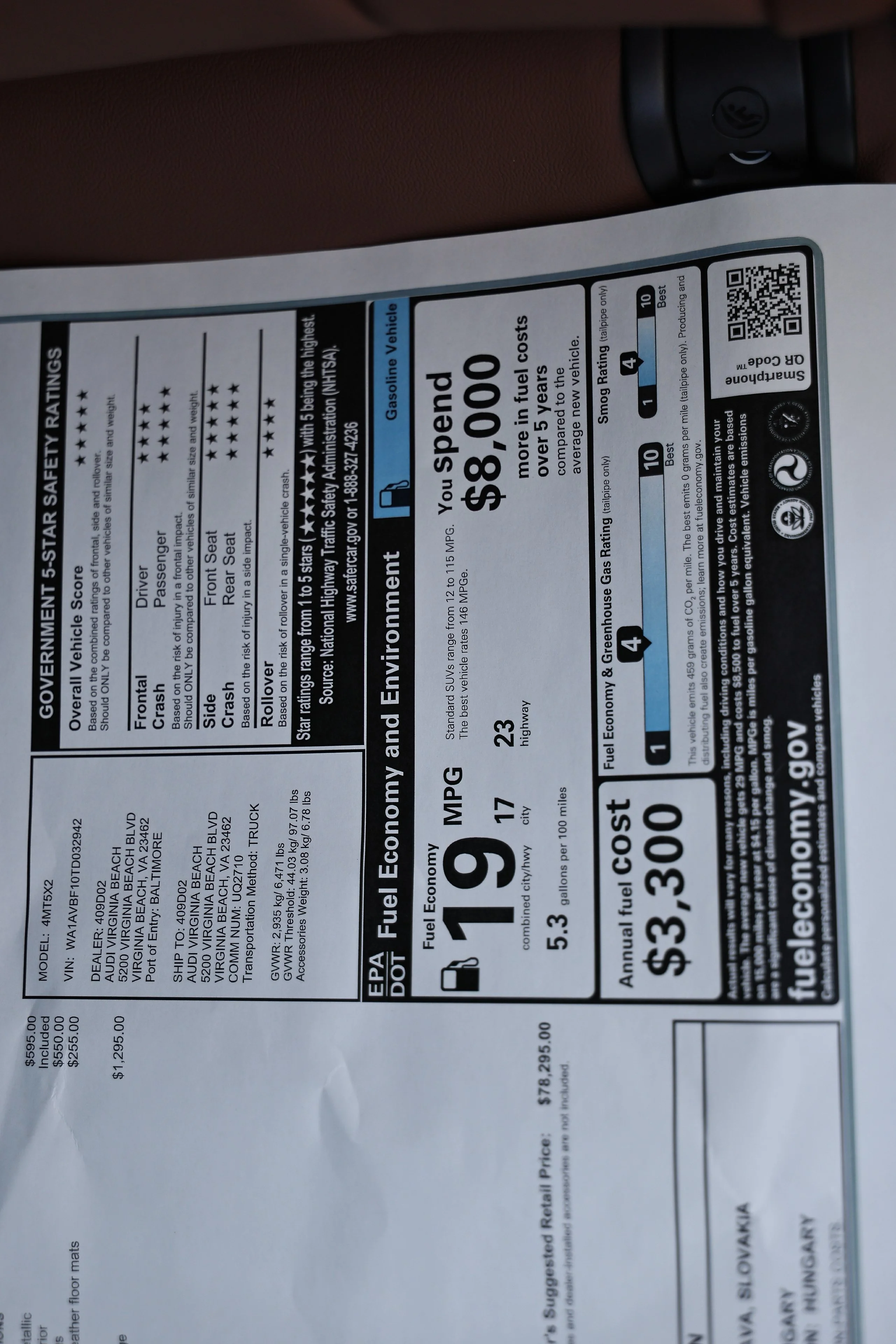 New 2026 Waitomo Blue Metallic Audi 55 Premium image 25