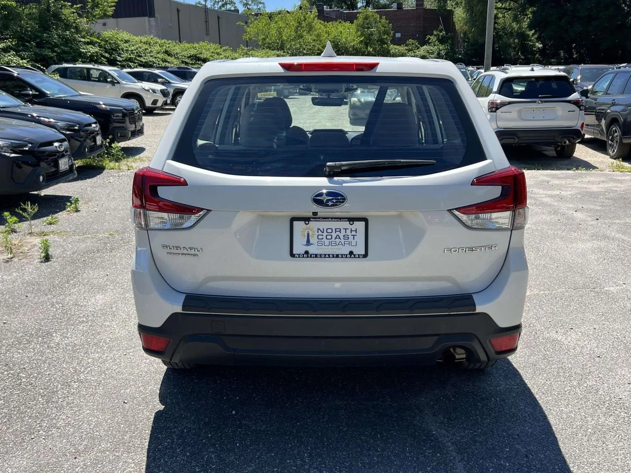 Used 2023 Crystal White Pearl Subaru Base image 7