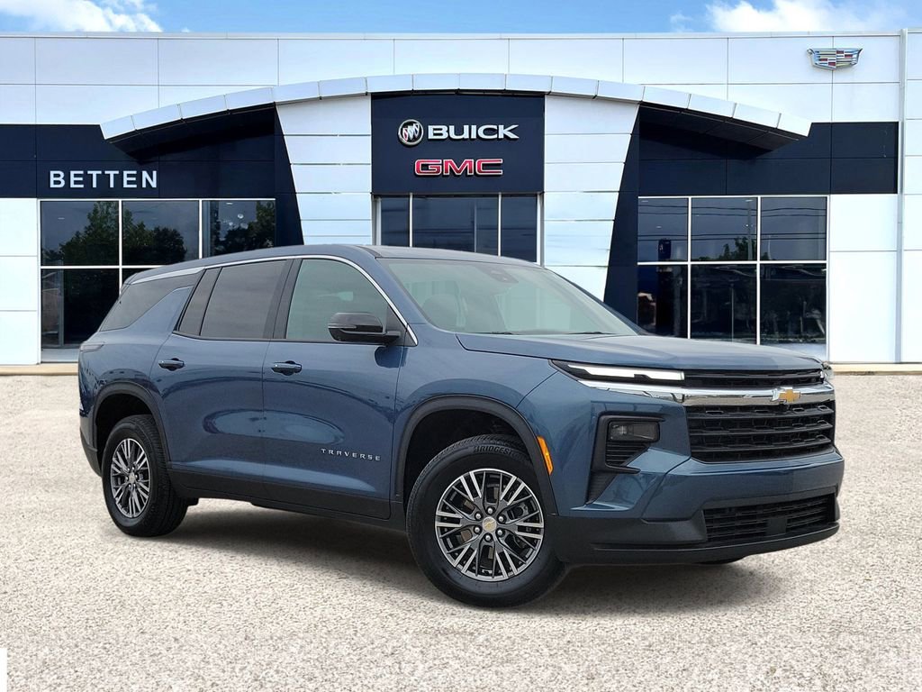 Used 2024 Lakeshore Blue Metallic Chevrolet LS image 1