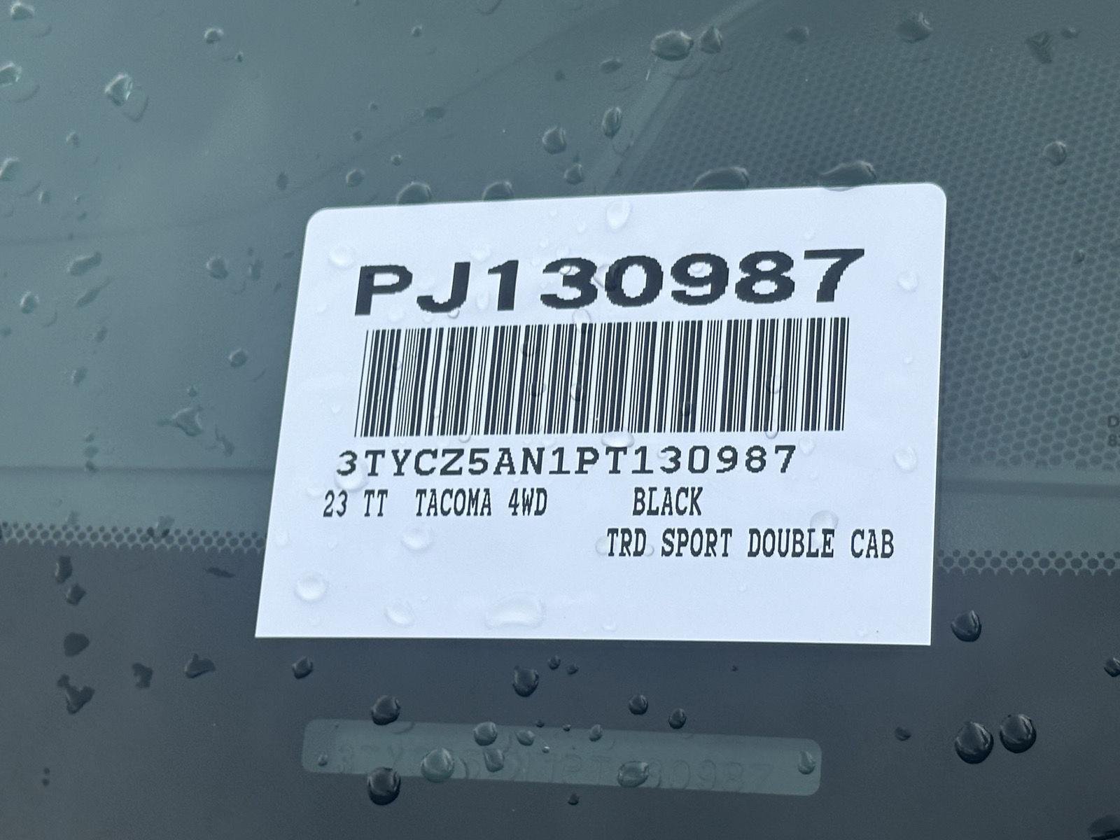 Used 2023 Black Toyota TRD Sport image 14