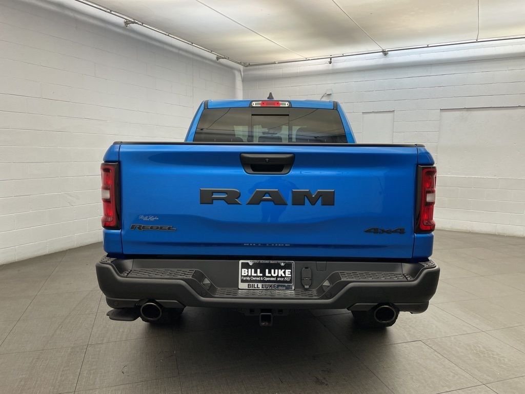 New 2026 Hydro Blue Pearl-Coat Exterior Paint RAM Rebel image 4