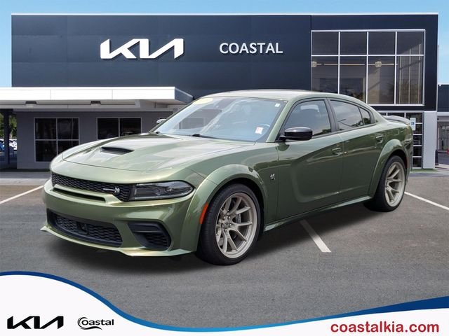 Used 2023 Green Dodge R/T Scat Pack Widebody image 1