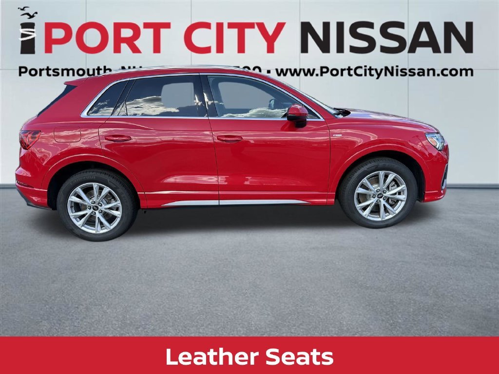 Used 2023 Tango Red Metallic Audi Premium S-LINE W/HEATED SEATS & PANORAMIC ROOF image 9