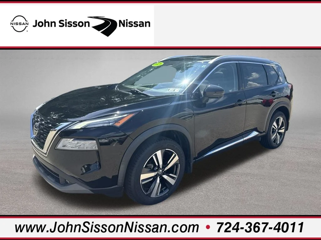 Used 2021 Black Nissan SL image 1